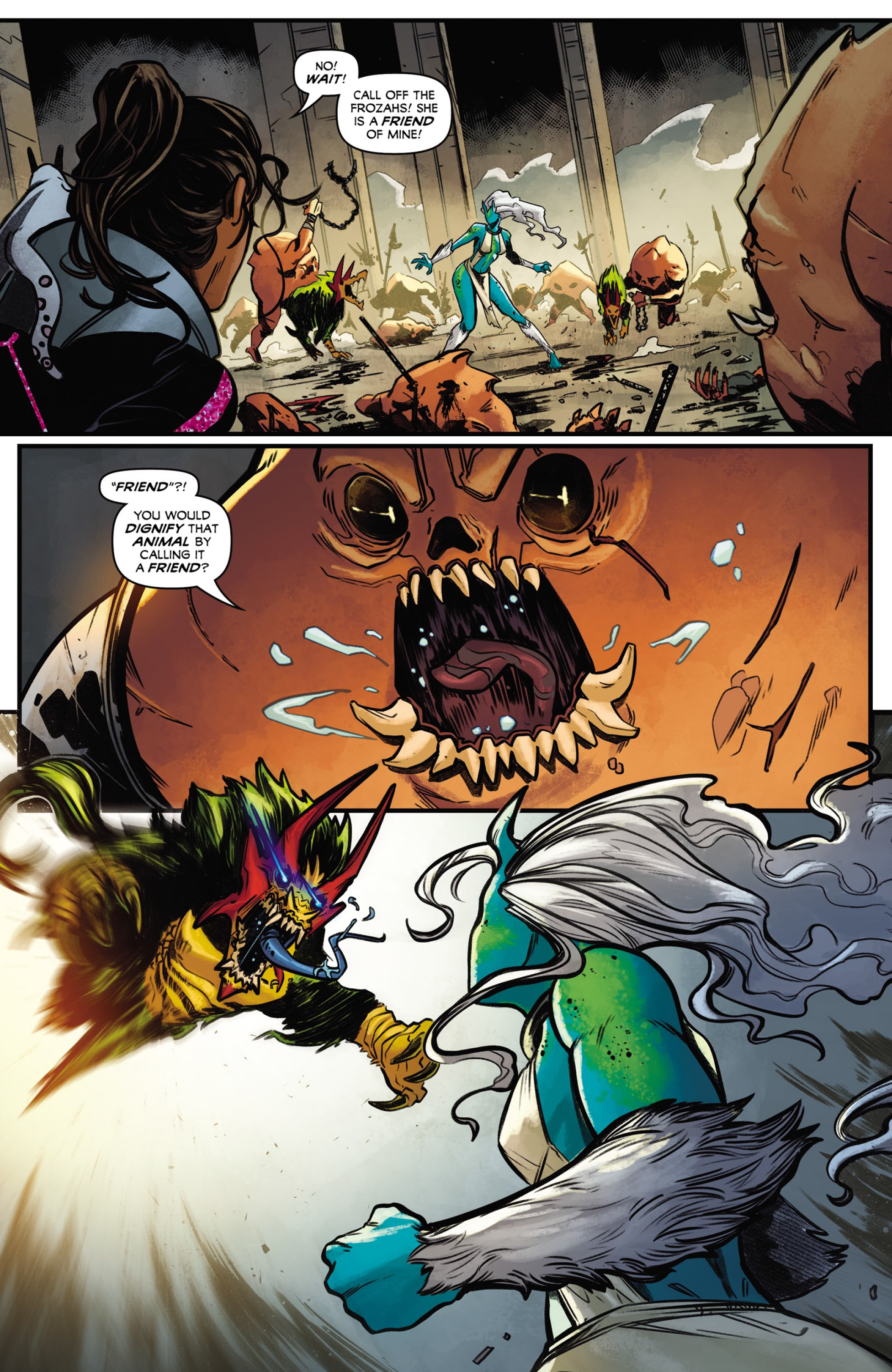 Beyond the Farthest Star: Warriors of Zandar (2021-) issue 3 - Page 3