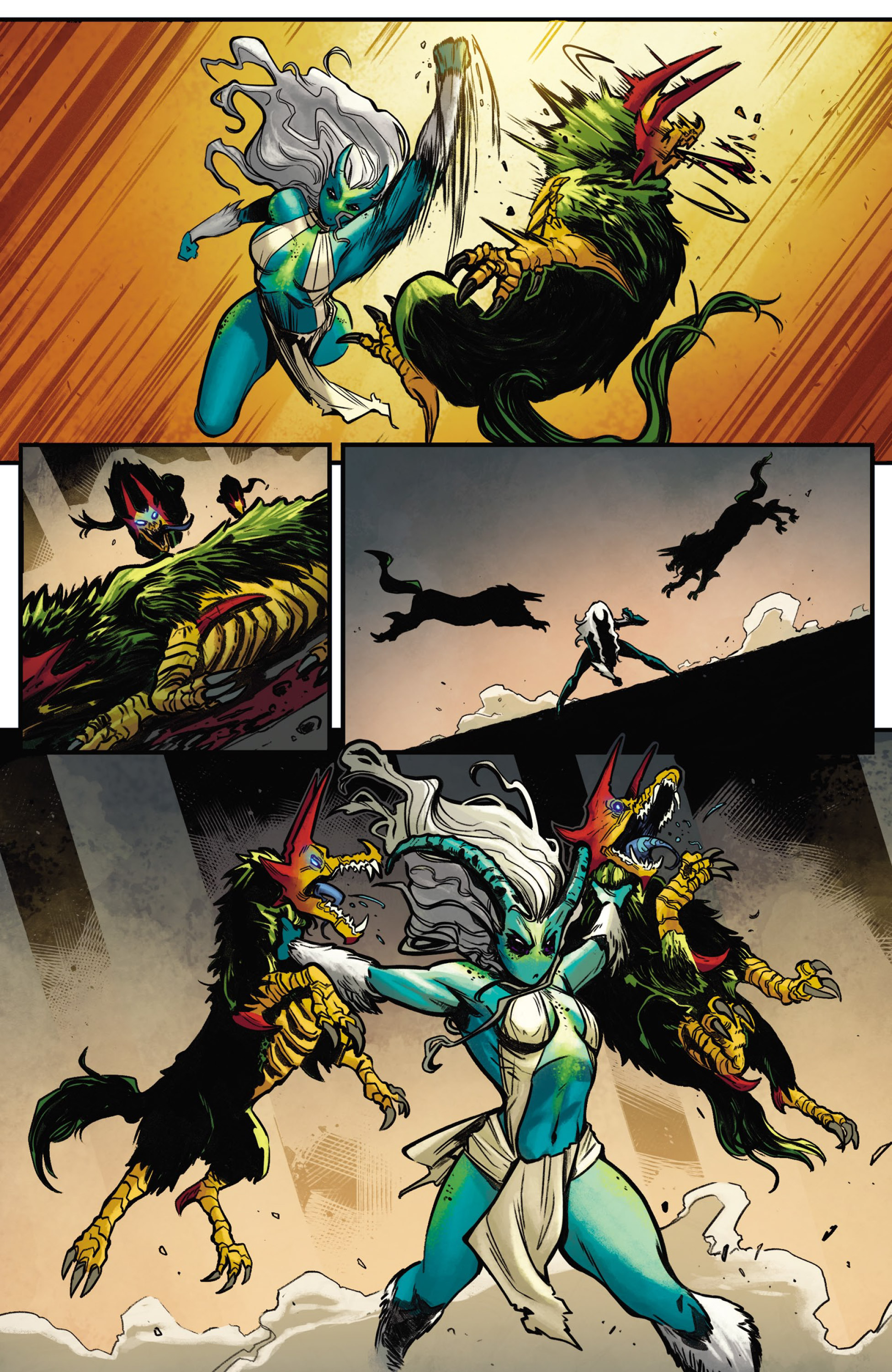 Beyond the Farthest Star: Warriors of Zandar (2021-) issue 3 - Page 4