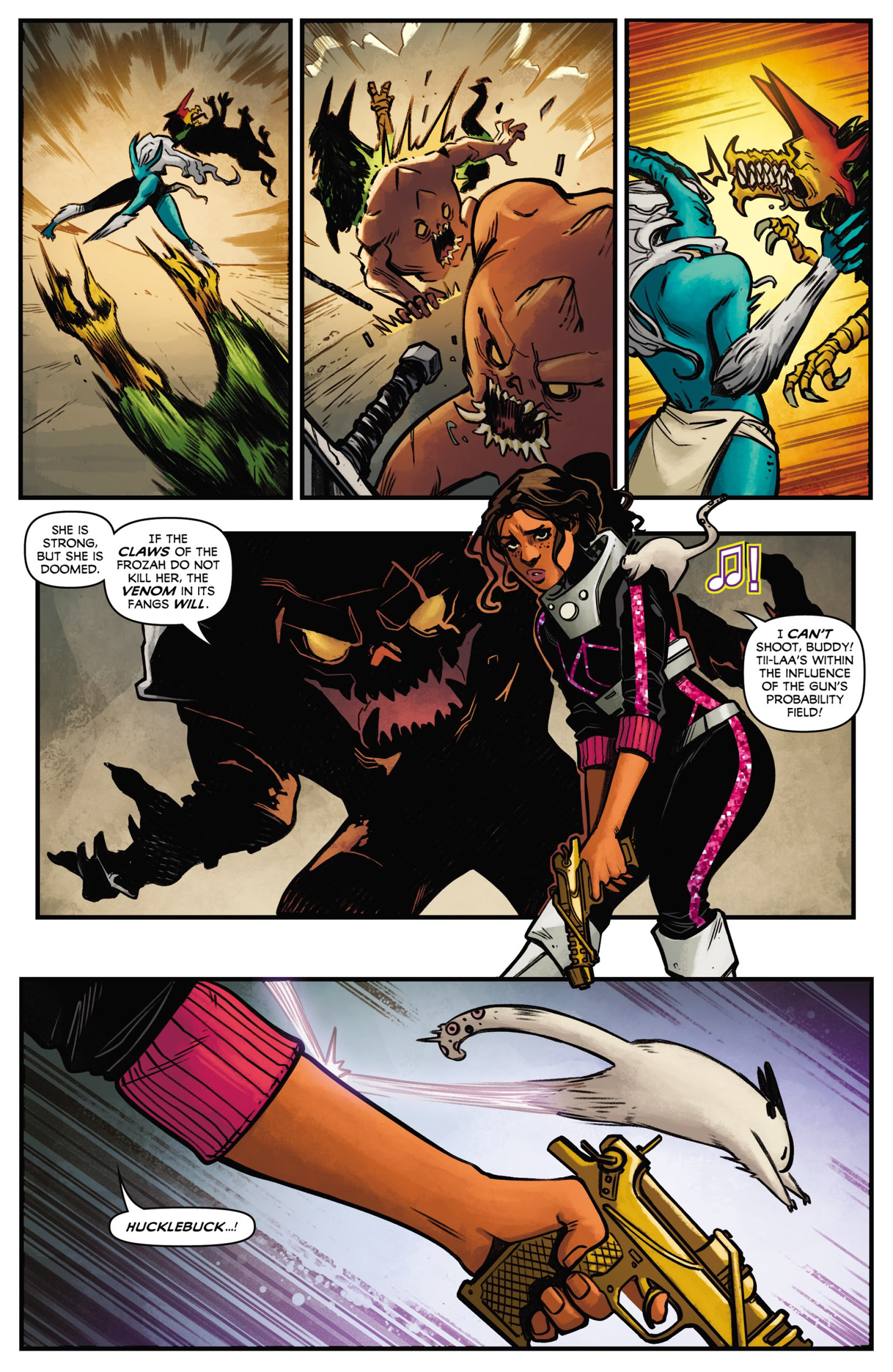 Beyond the Farthest Star: Warriors of Zandar (2021-) issue 3 - Page 5