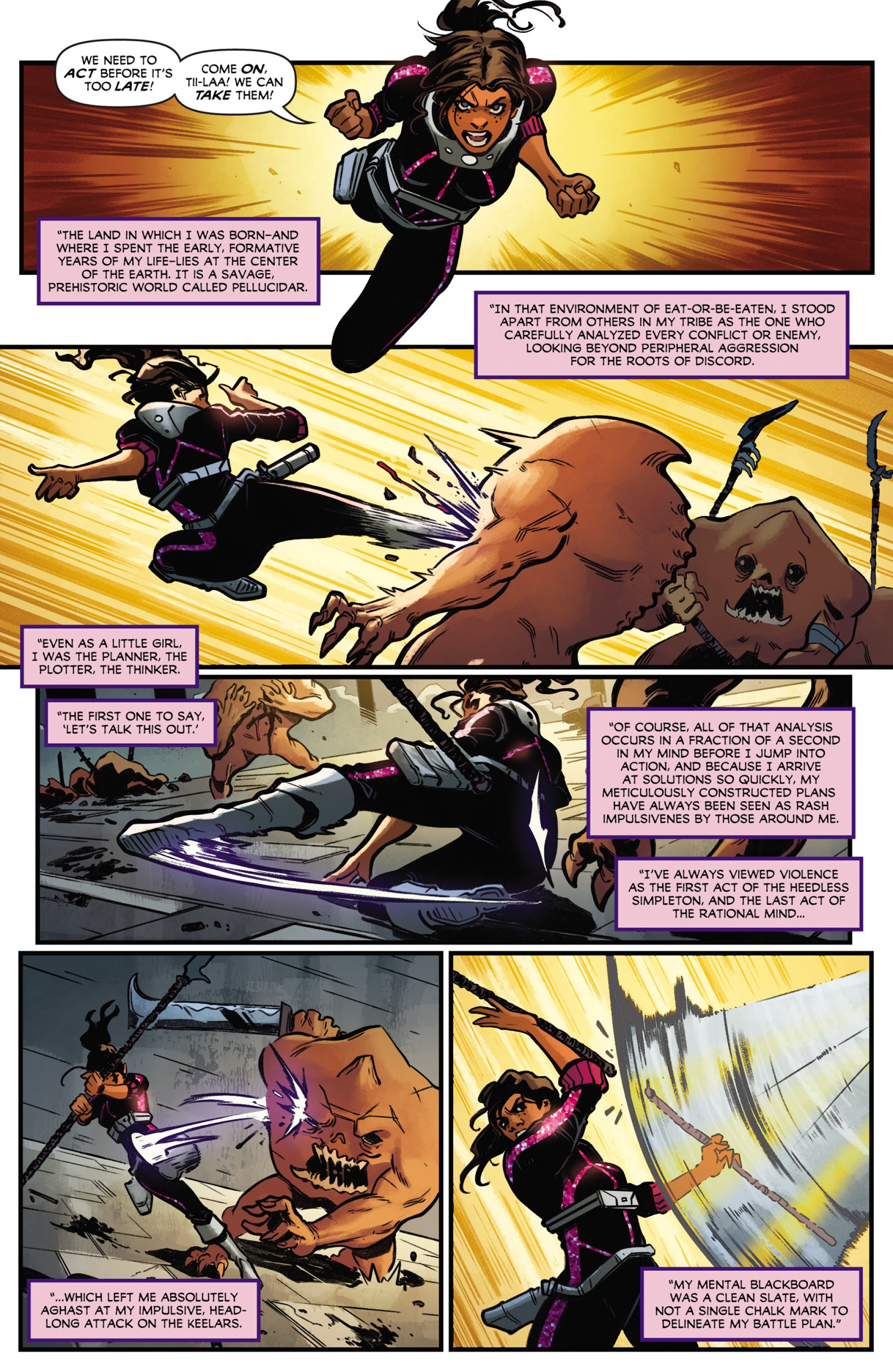 Beyond the Farthest Star: Warriors of Zandar (2021-) issue 3 - Page 10