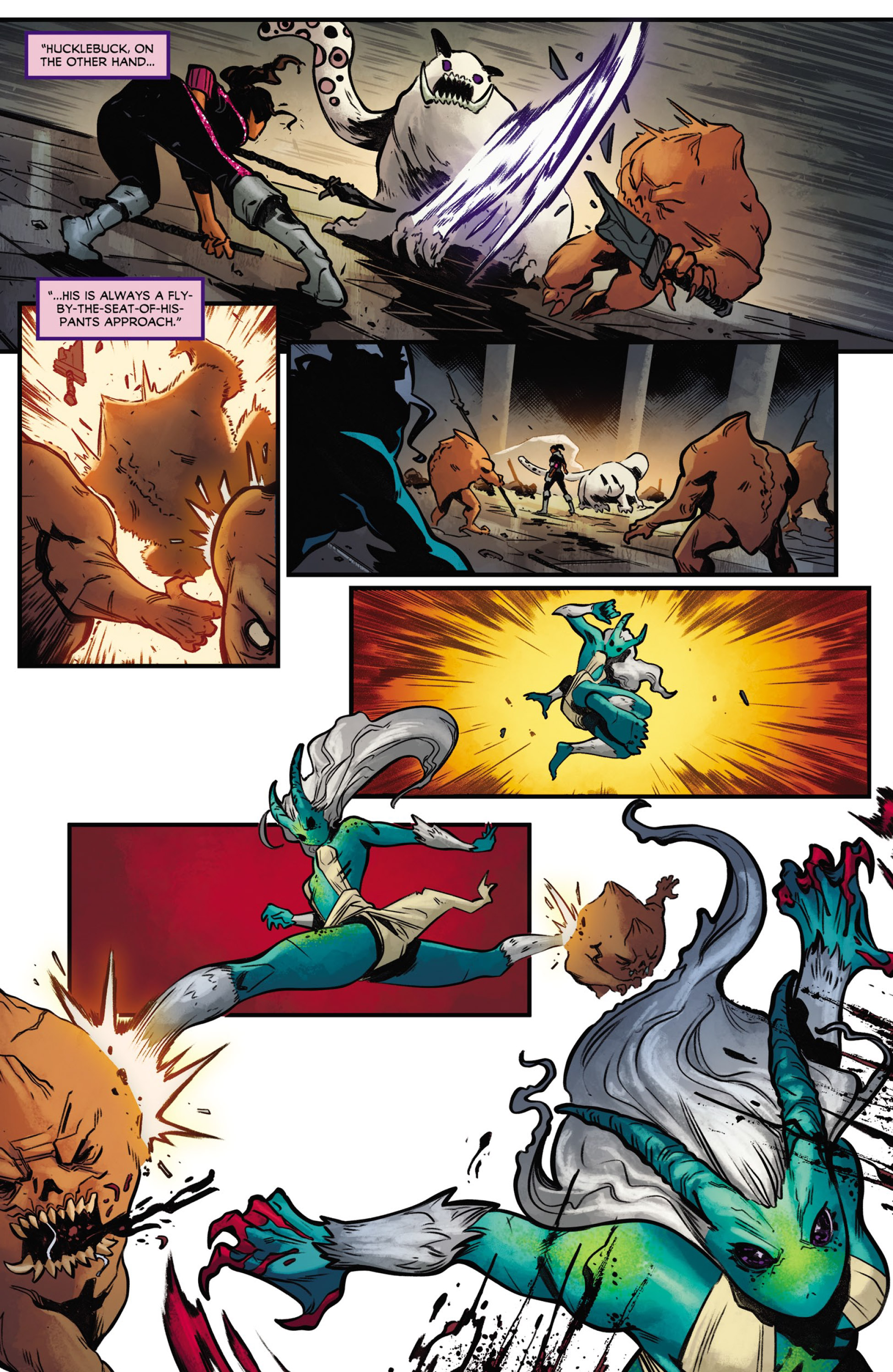 Beyond the Farthest Star: Warriors of Zandar (2021-) issue 3 - Page 11