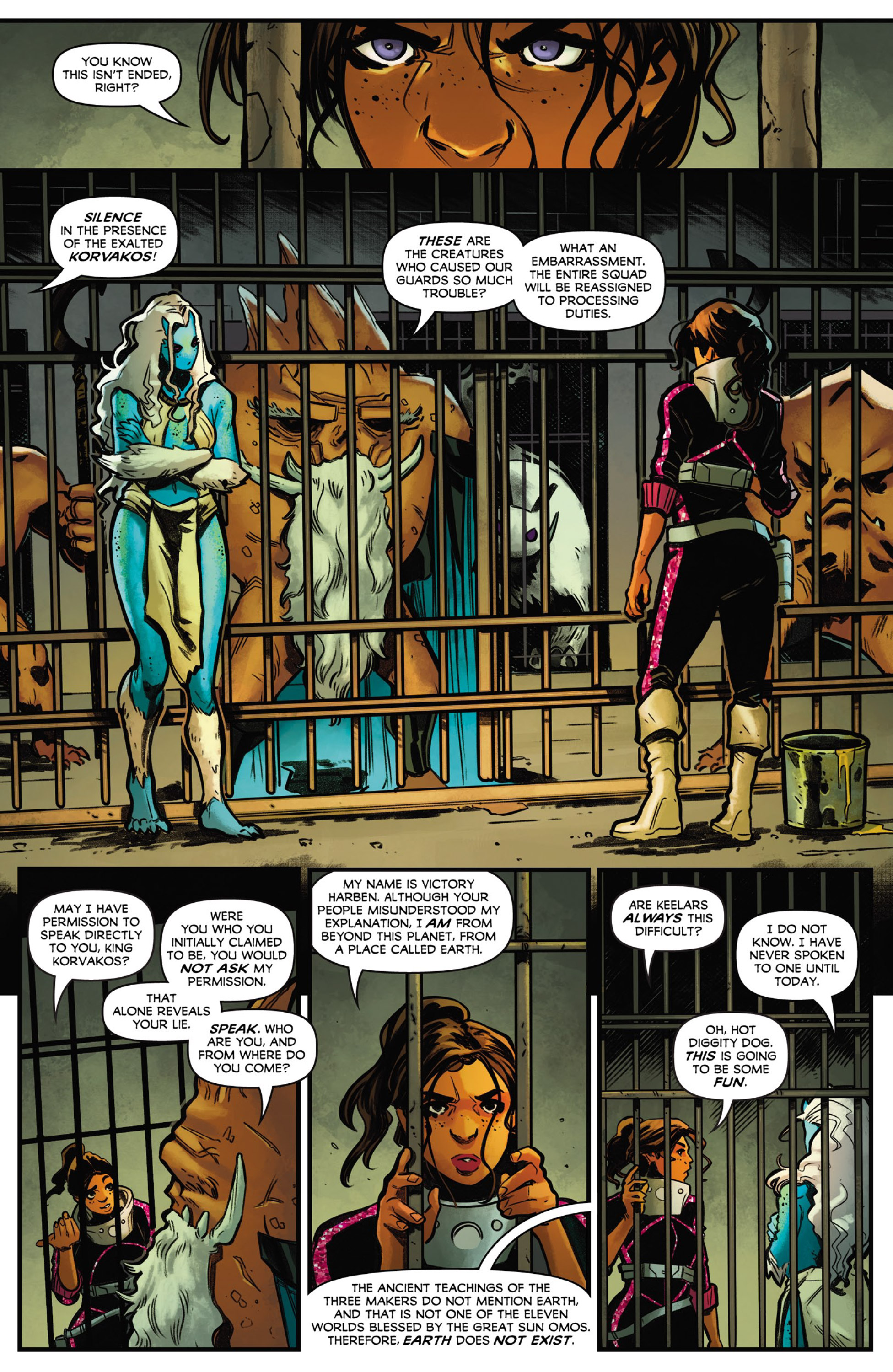 Beyond the Farthest Star: Warriors of Zandar (2021-) issue 3 - Page 13