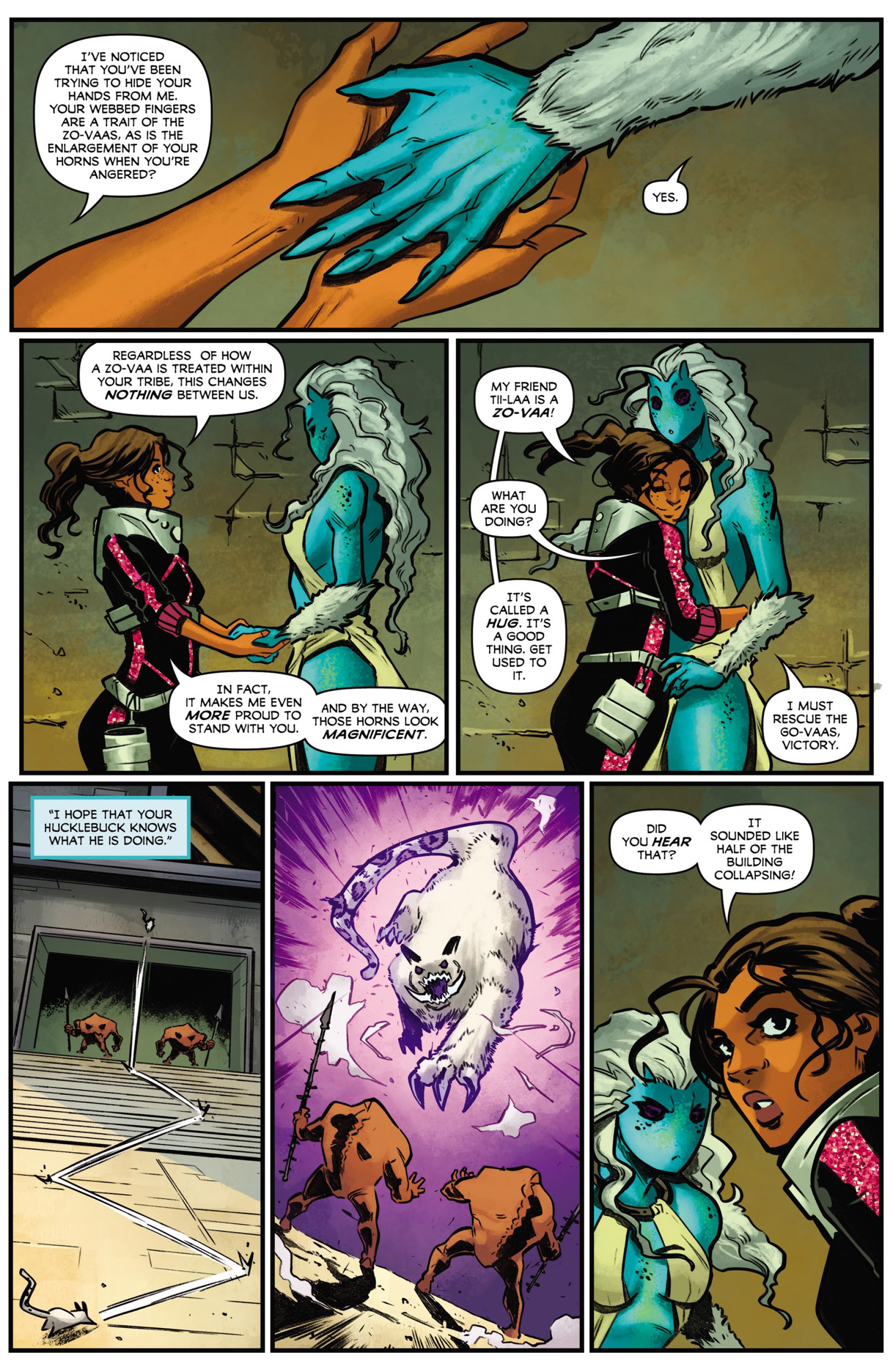 Beyond the Farthest Star: Warriors of Zandar (2021-) issue 3 - Page 21