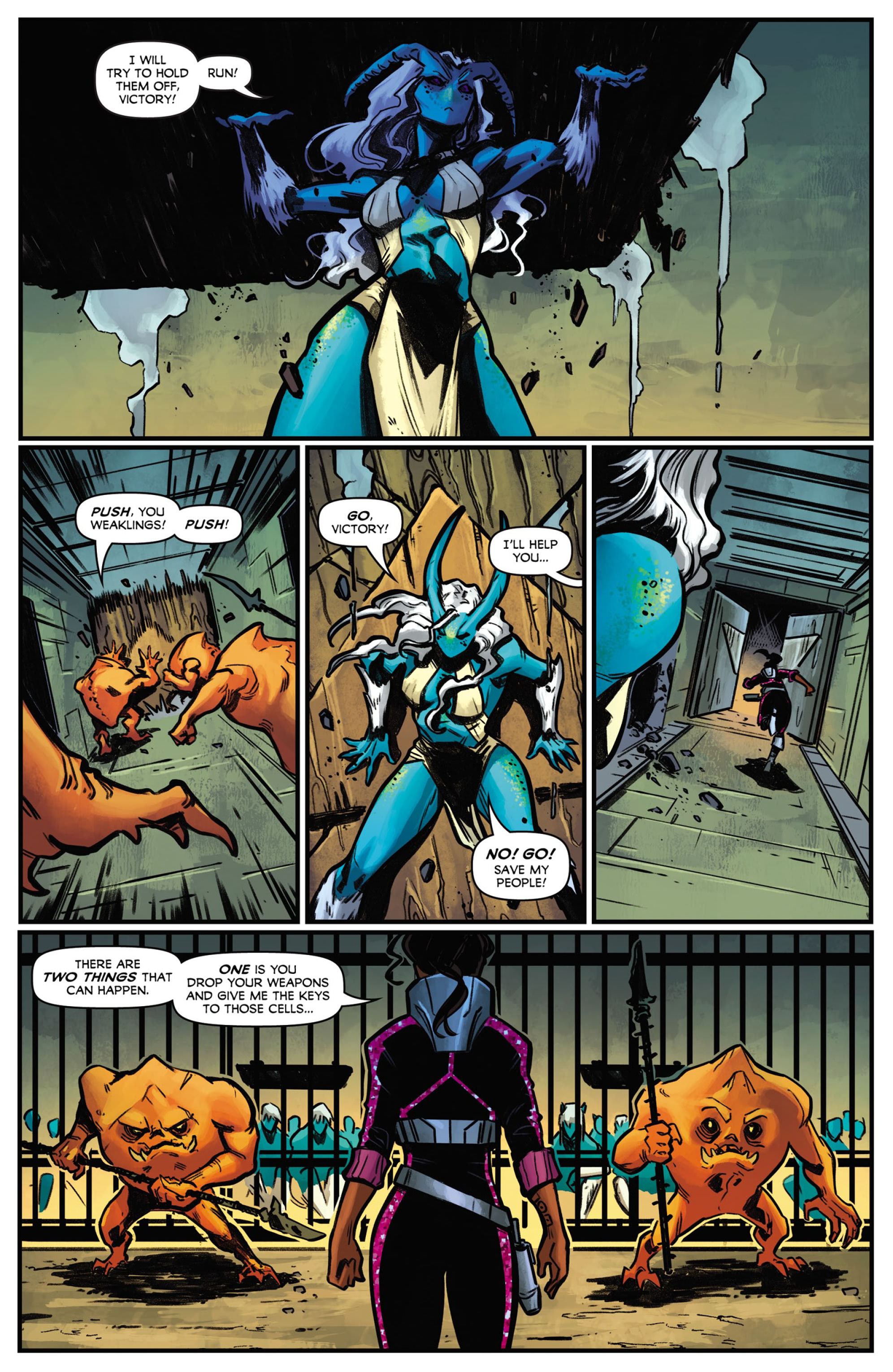 Beyond the Farthest Star: Warriors of Zandar (2021-) issue 4 - Page 8