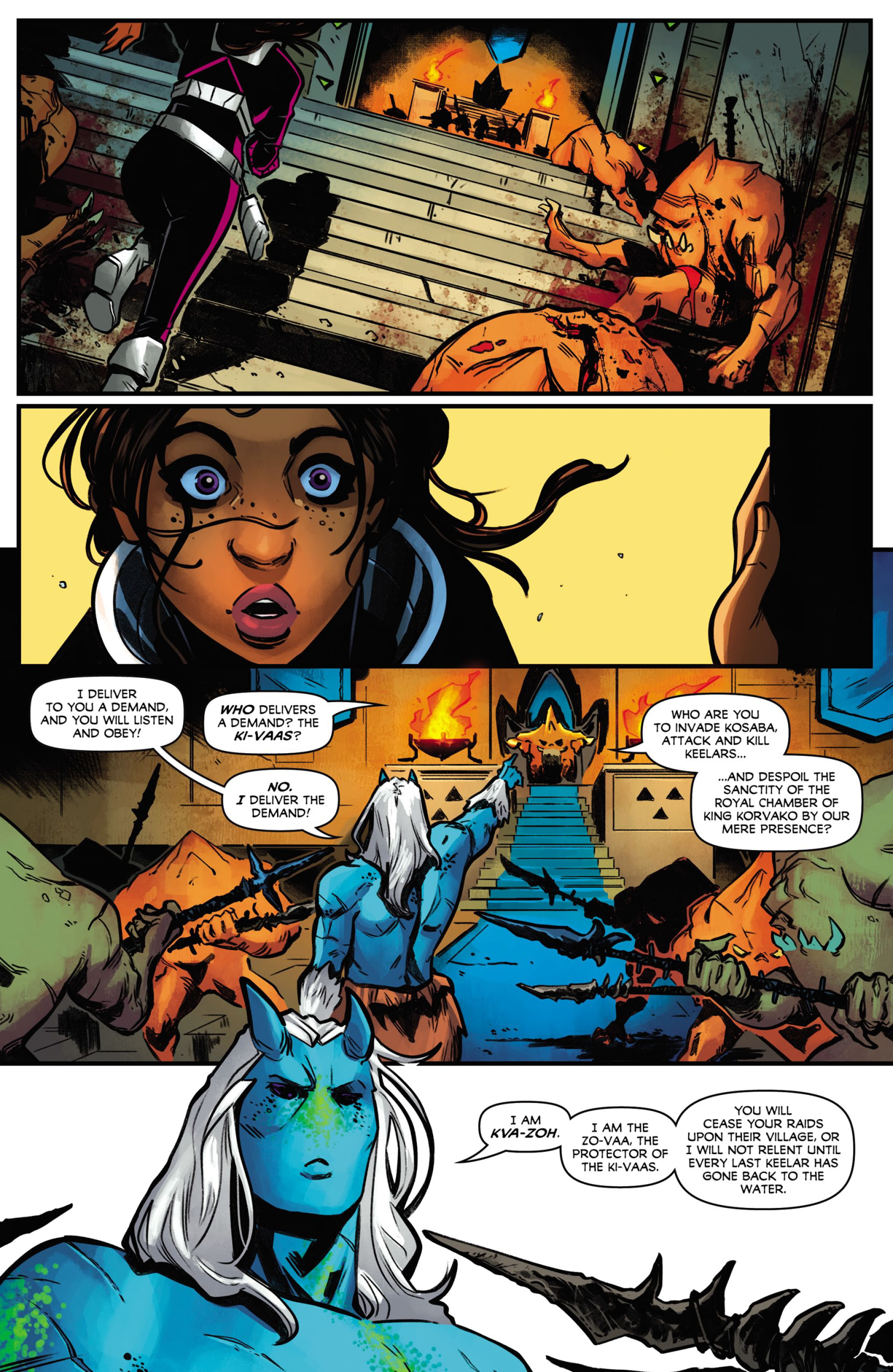 Beyond the Farthest Star: Warriors of Zandar (2021-) issue 4 - Page 12