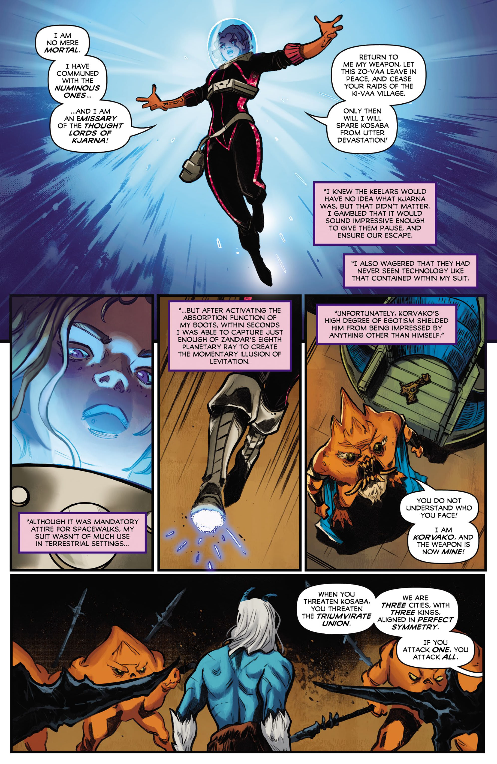 Beyond the Farthest Star: Warriors of Zandar (2021-) issue 4 - Page 15