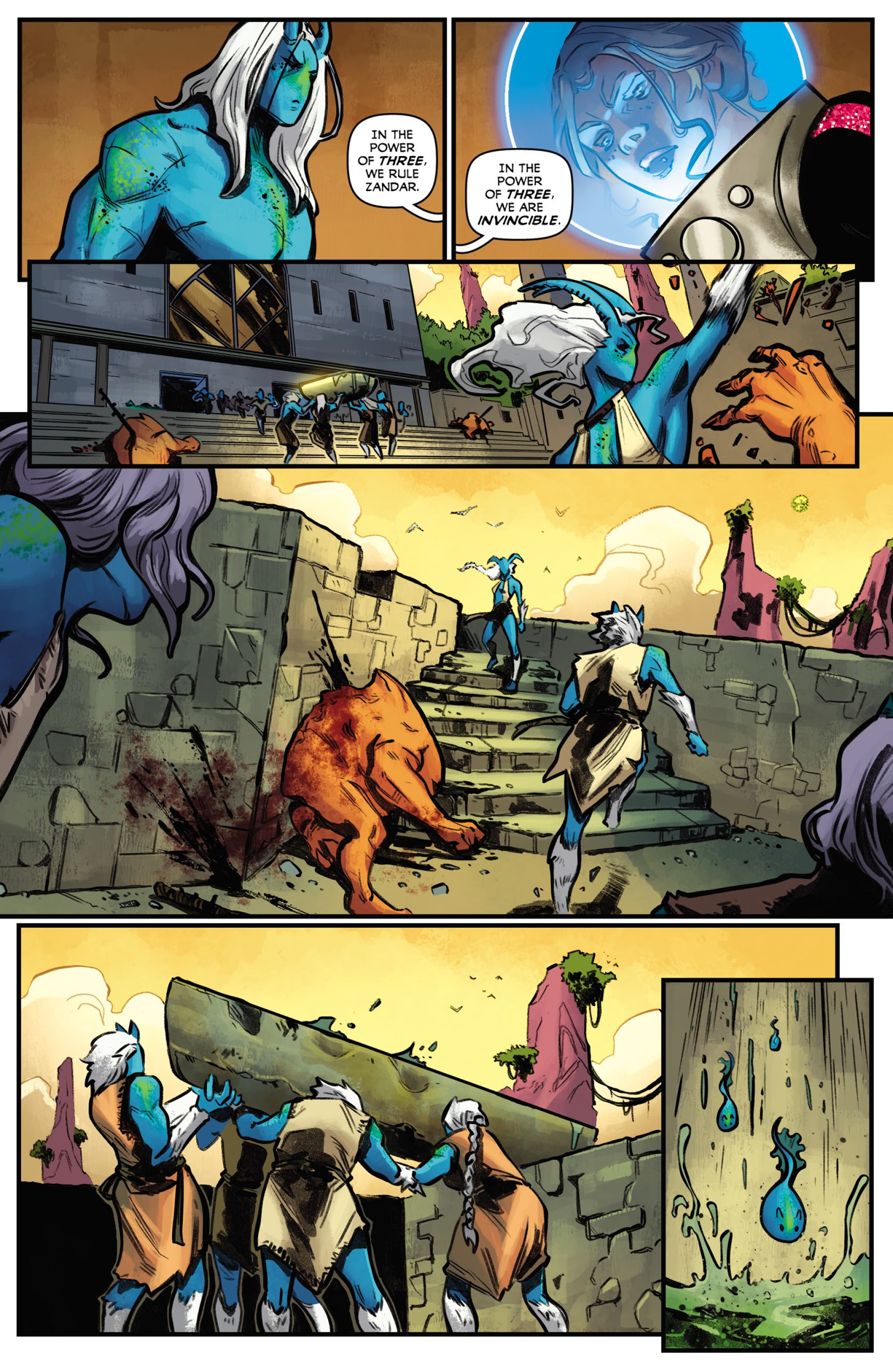 Beyond the Farthest Star: Warriors of Zandar (2021-) issue 4 - Page 16