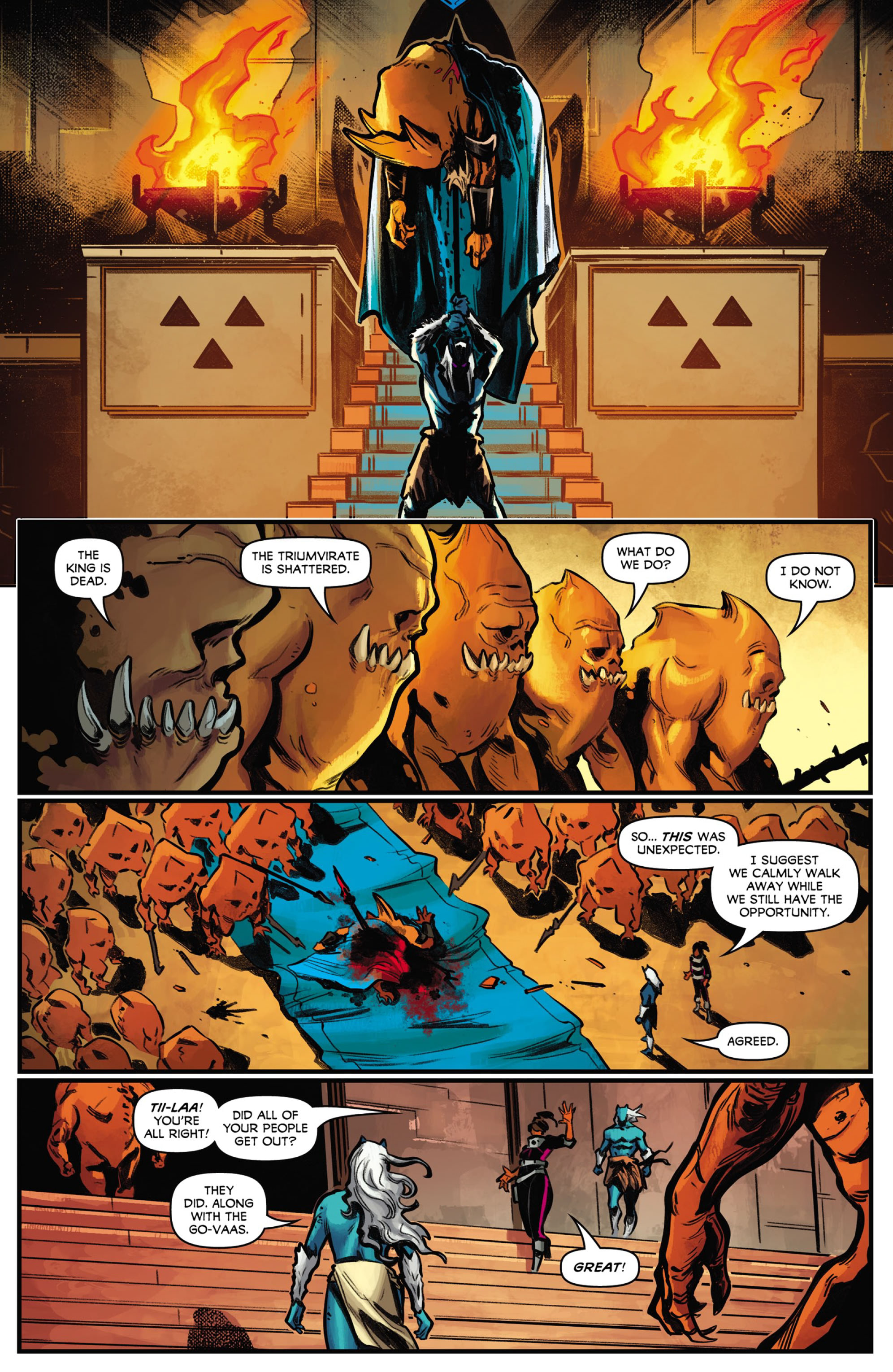 Beyond the Farthest Star: Warriors of Zandar (2021-) issue 4 - Page 21