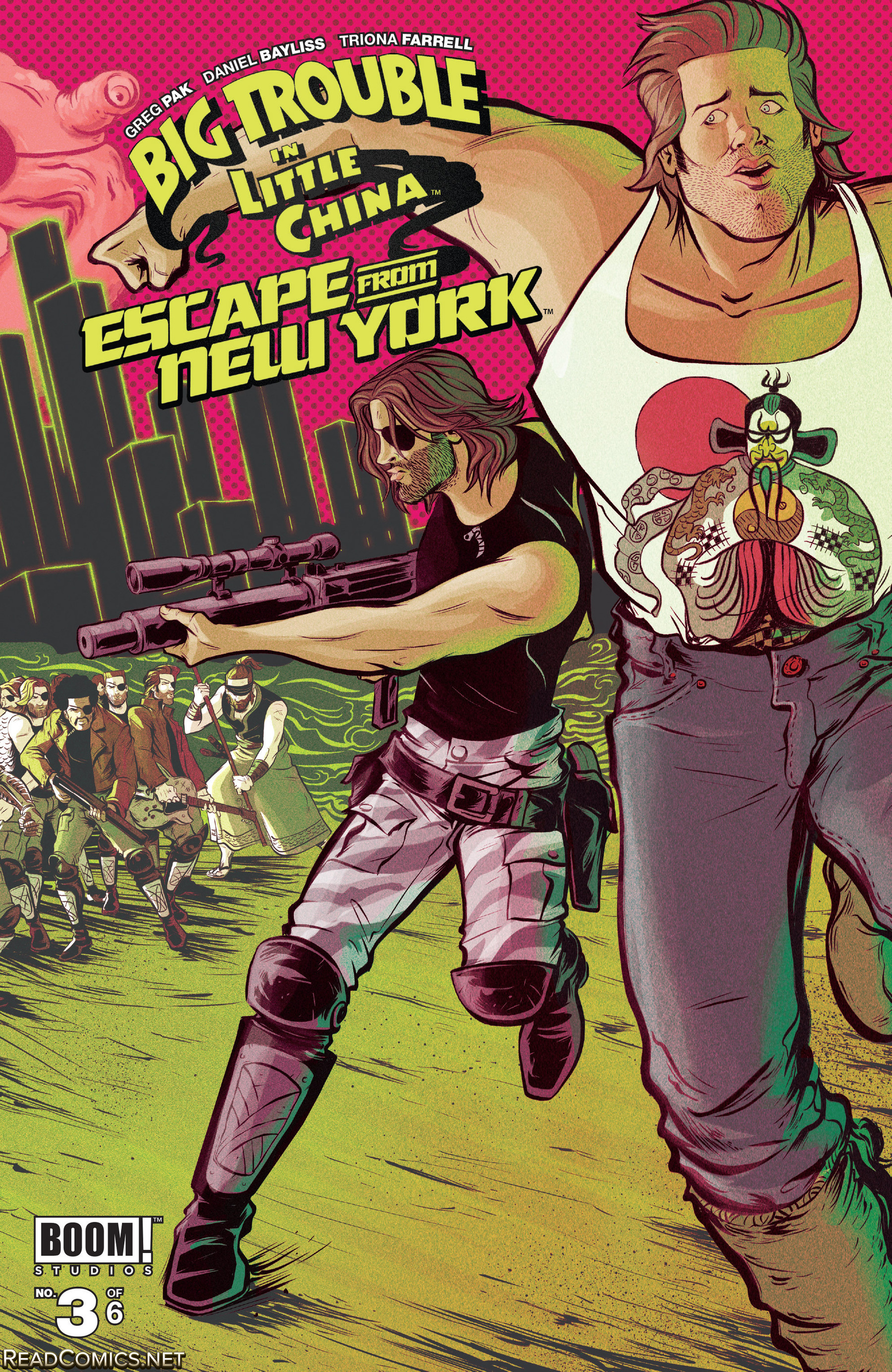Big Trouble in Little China - Escape From New York (2016-): Chapter 3 - Page 1