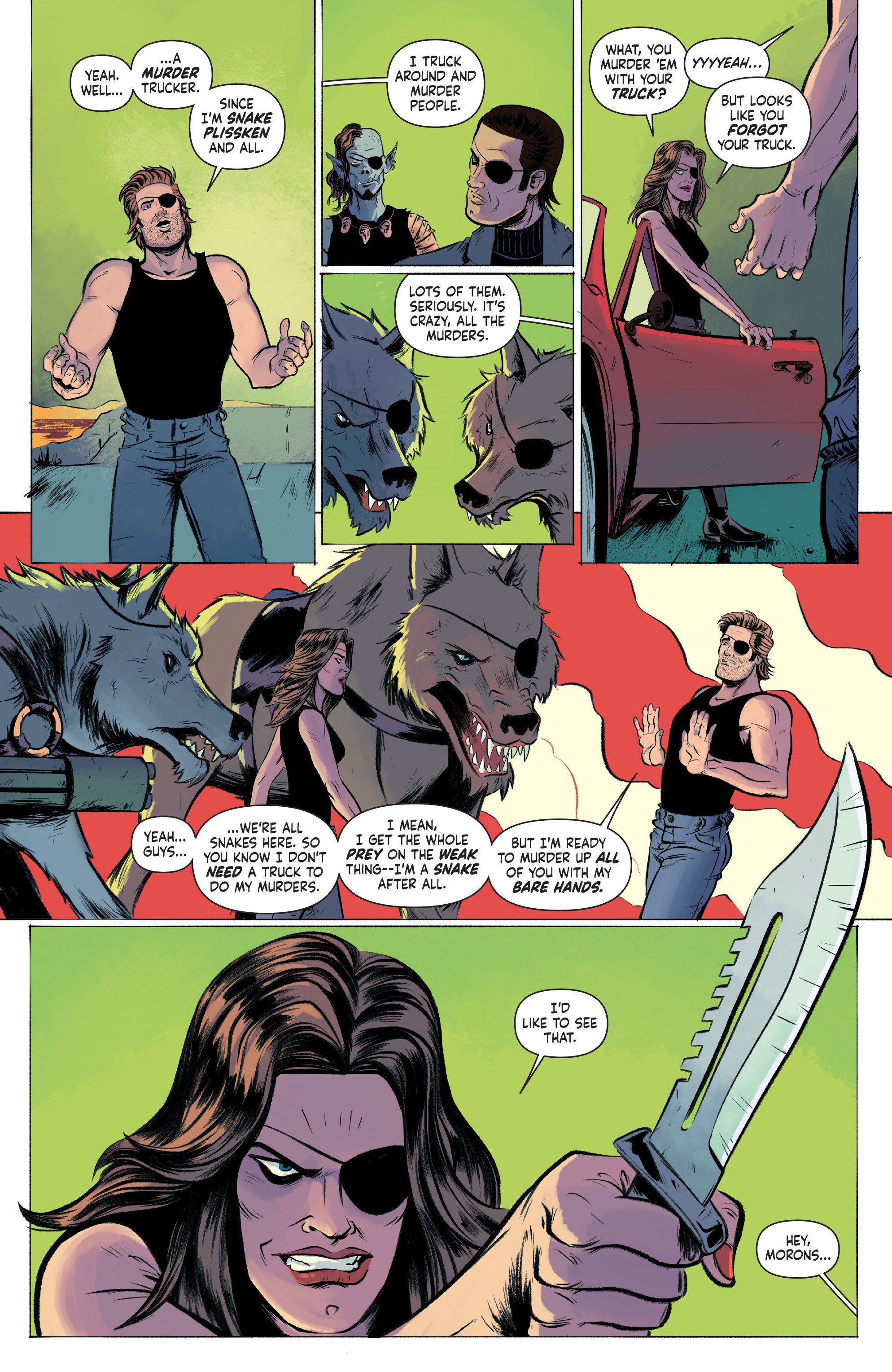 Big Trouble in Little China - Escape From New York (2016-) issue 4 - Page 9