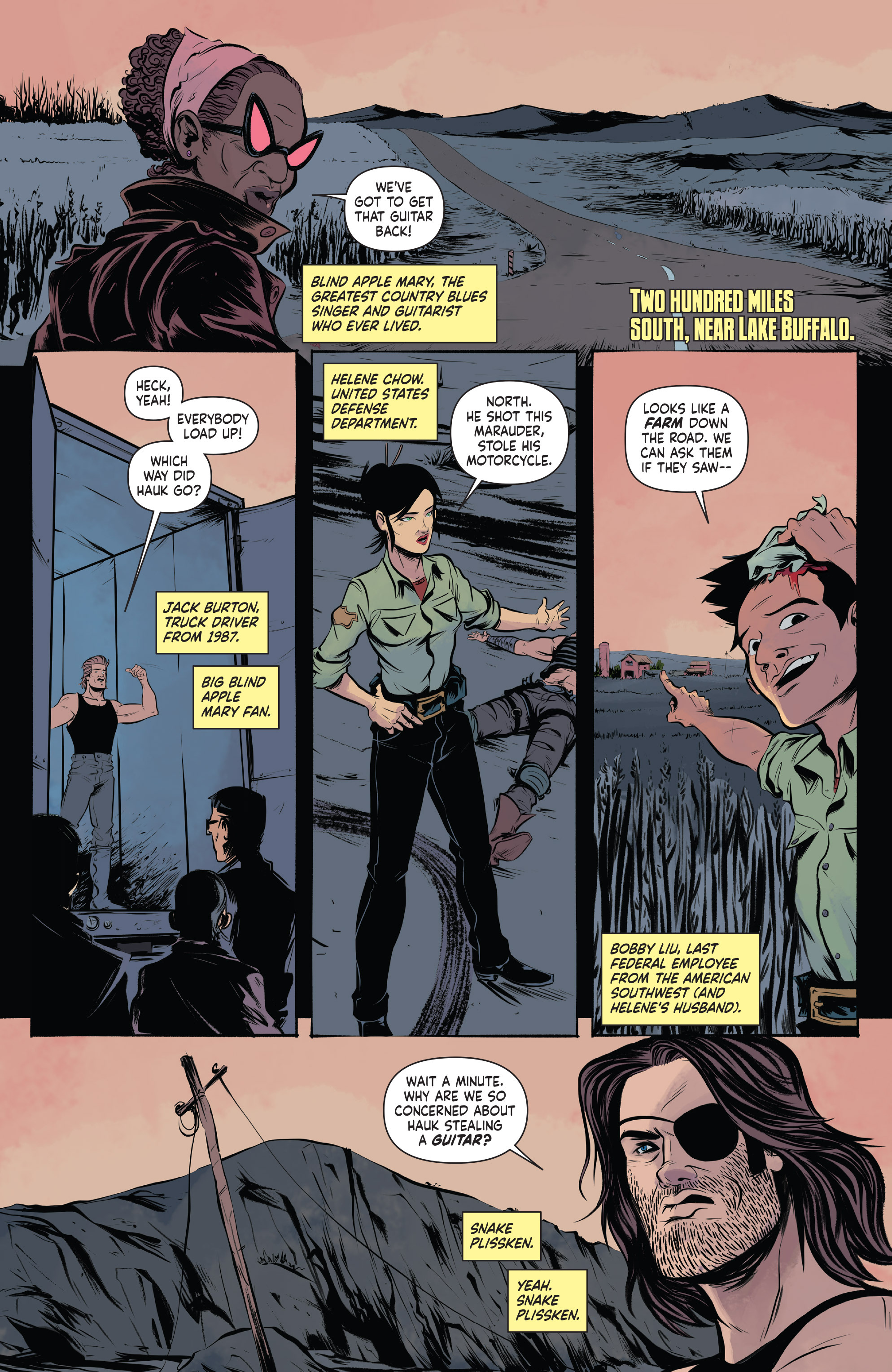 Big Trouble in Little China - Escape From New York (2016-) issue 5 - Page 5