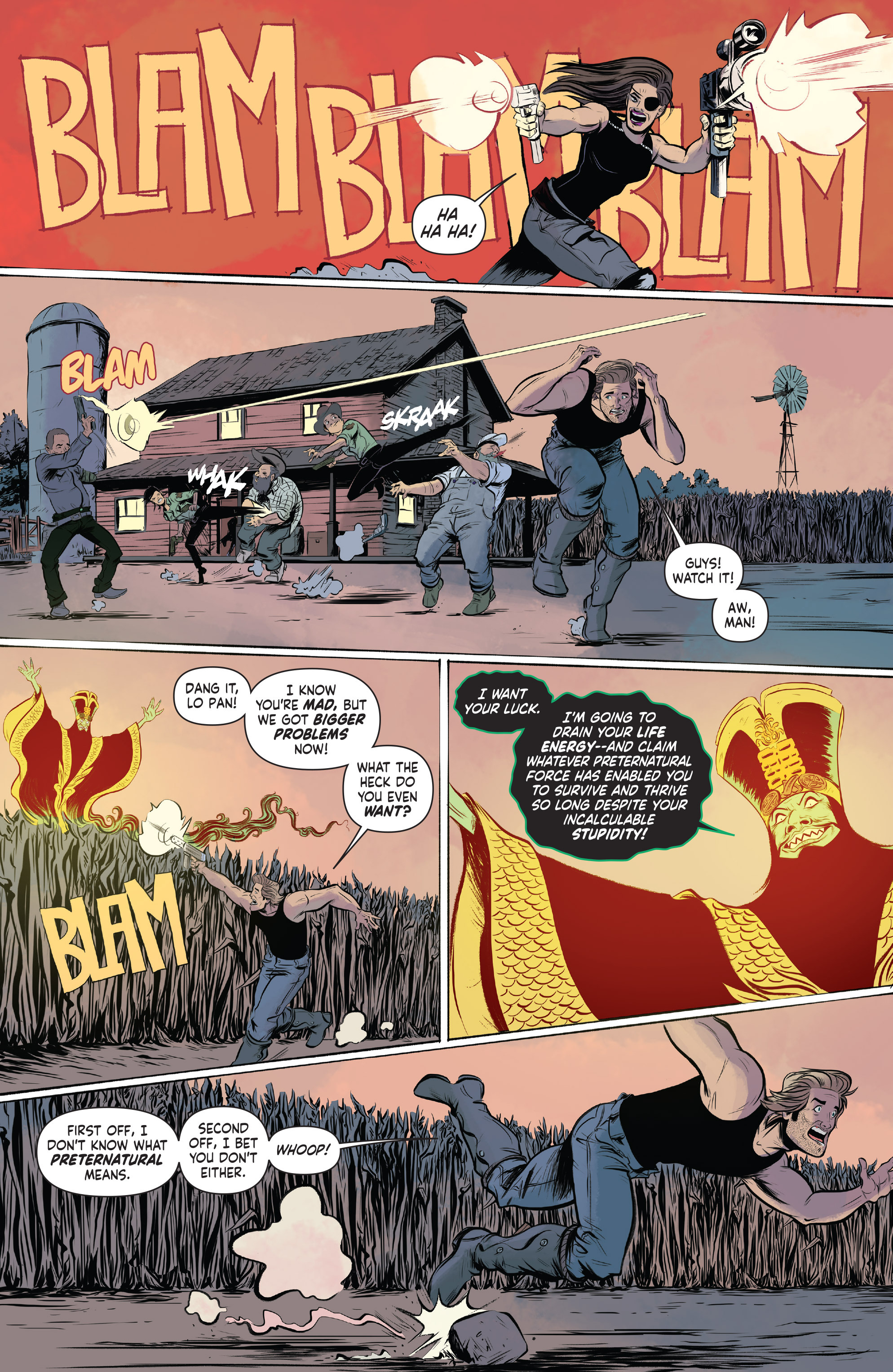 Big Trouble in Little China - Escape From New York (2016-) issue 5 - Page 12