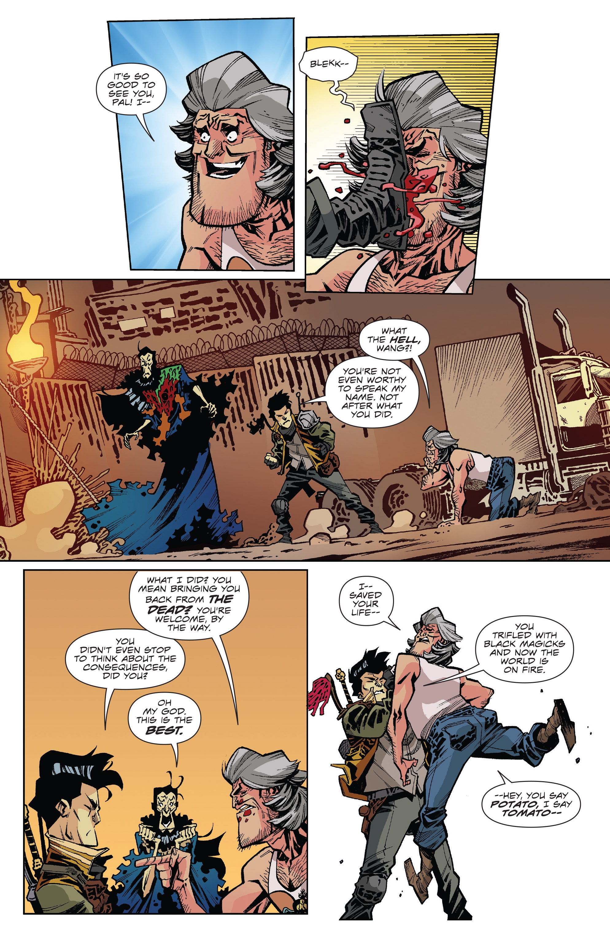 Big Trouble In Little China: Old Man Jack (2017) issue 4 - Page 12