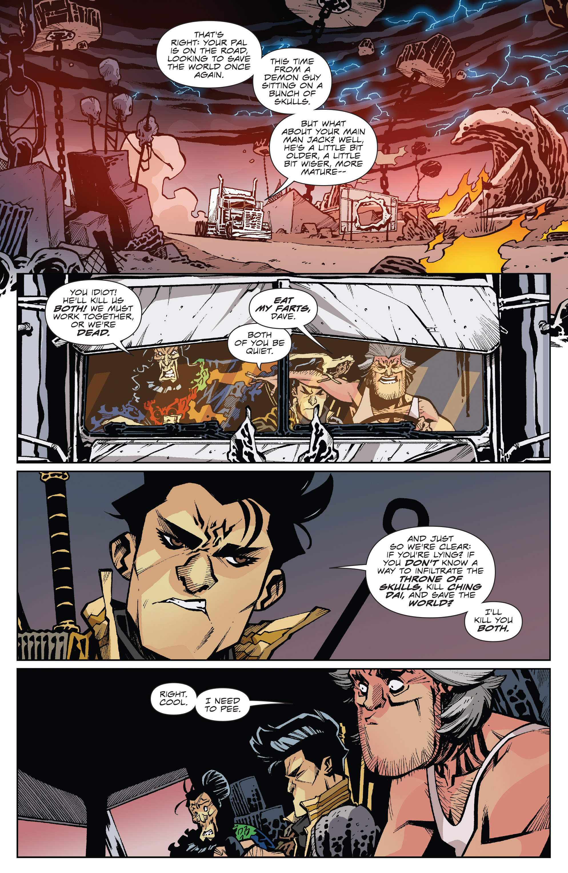 Big Trouble In Little China: Old Man Jack (2017) issue 5 - Page 3