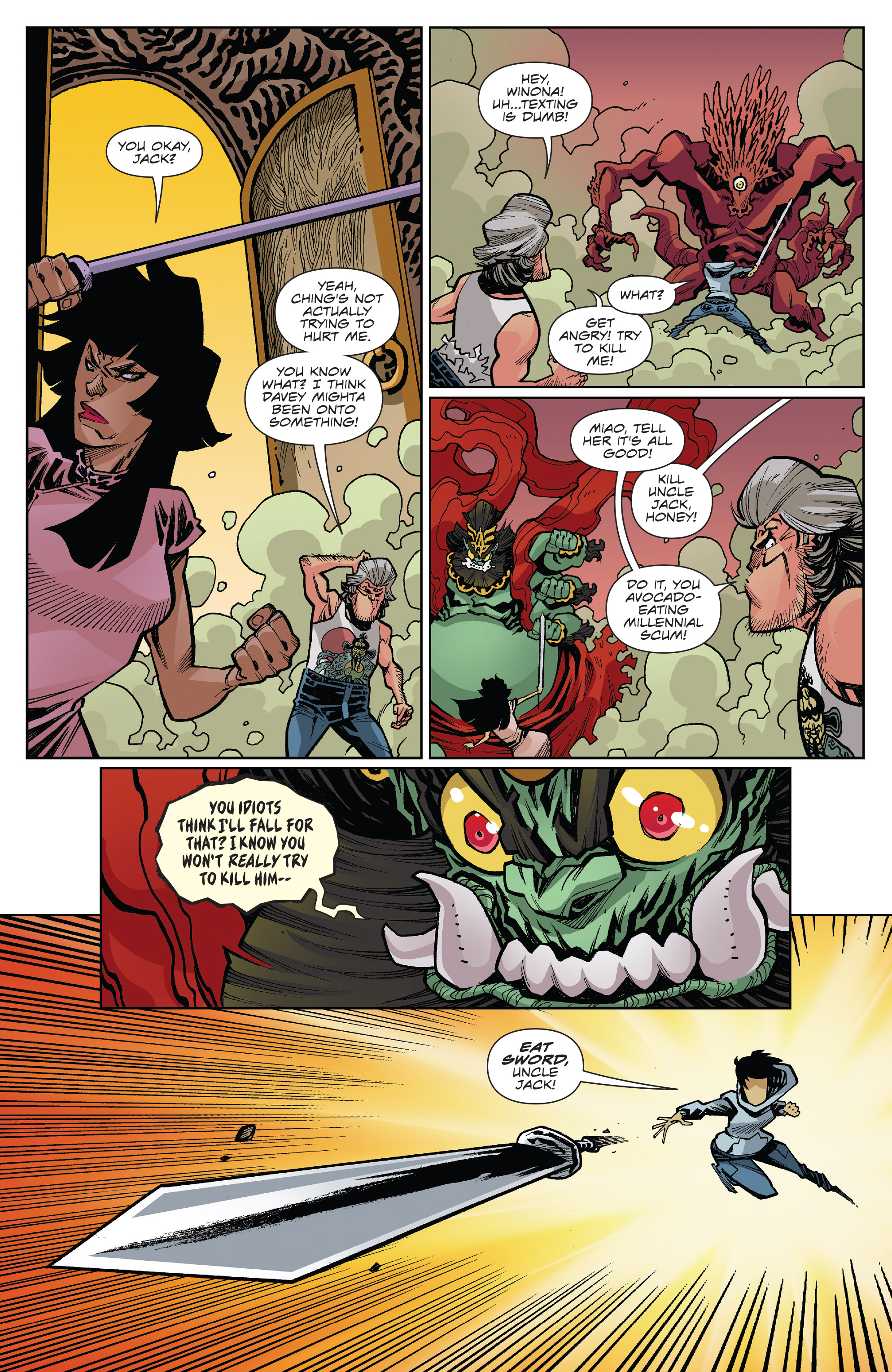 Big Trouble In Little China: Old Man Jack (2017) issue 9 - Page 21