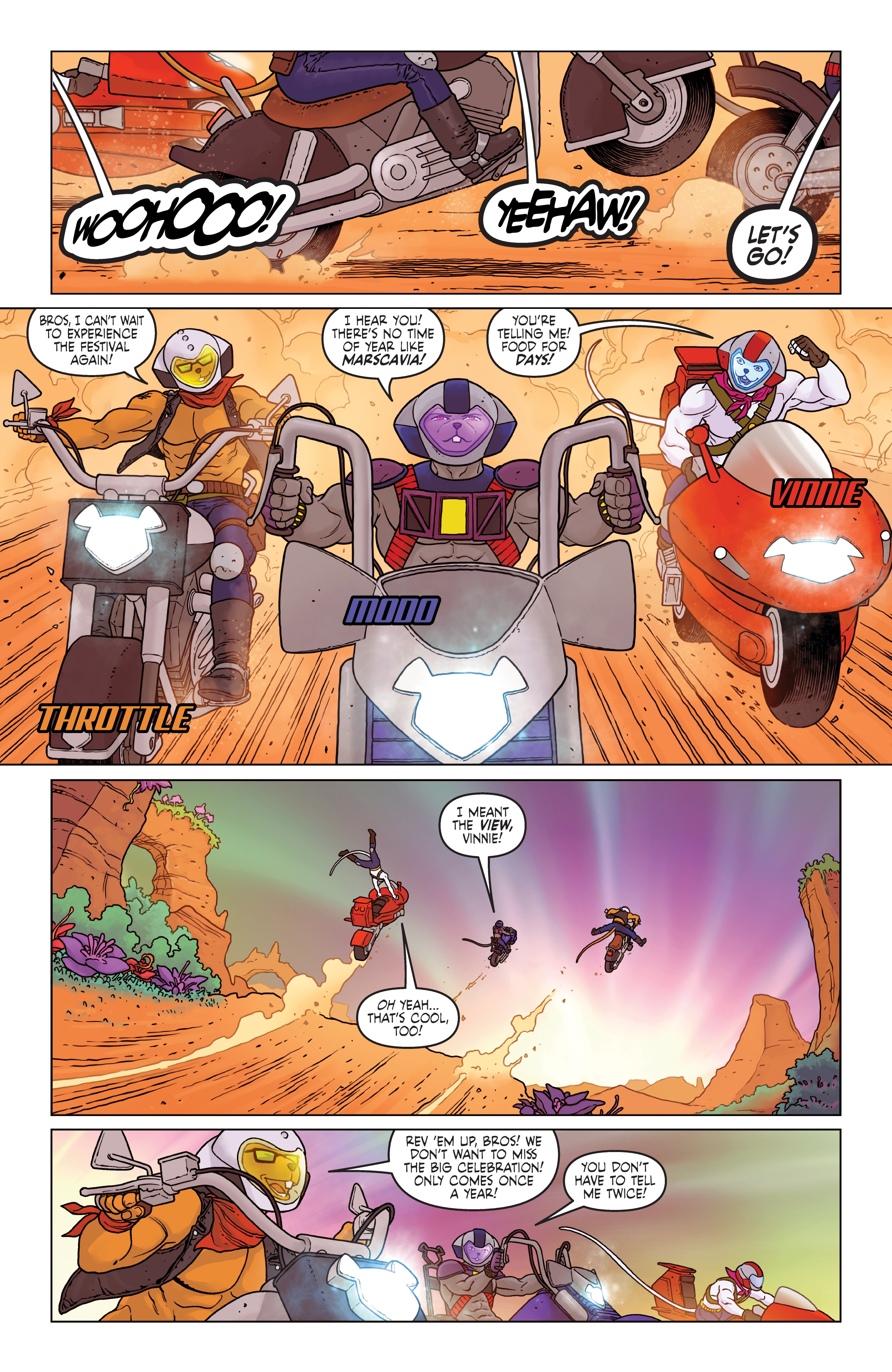 Biker Mice from Mars (2024-) issue 1 - Page 4