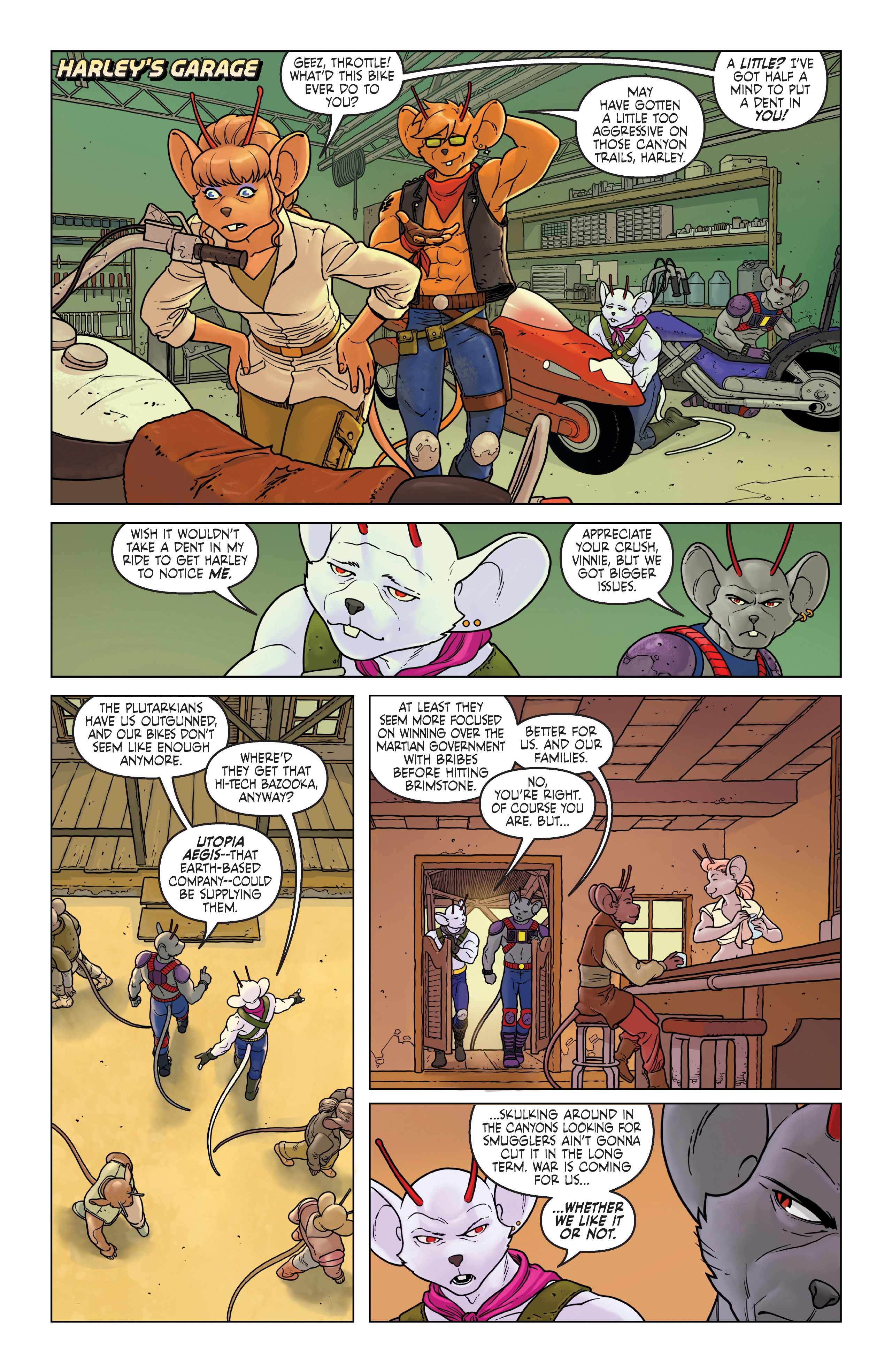 Biker Mice from Mars (2024-) issue 1 - Page 11