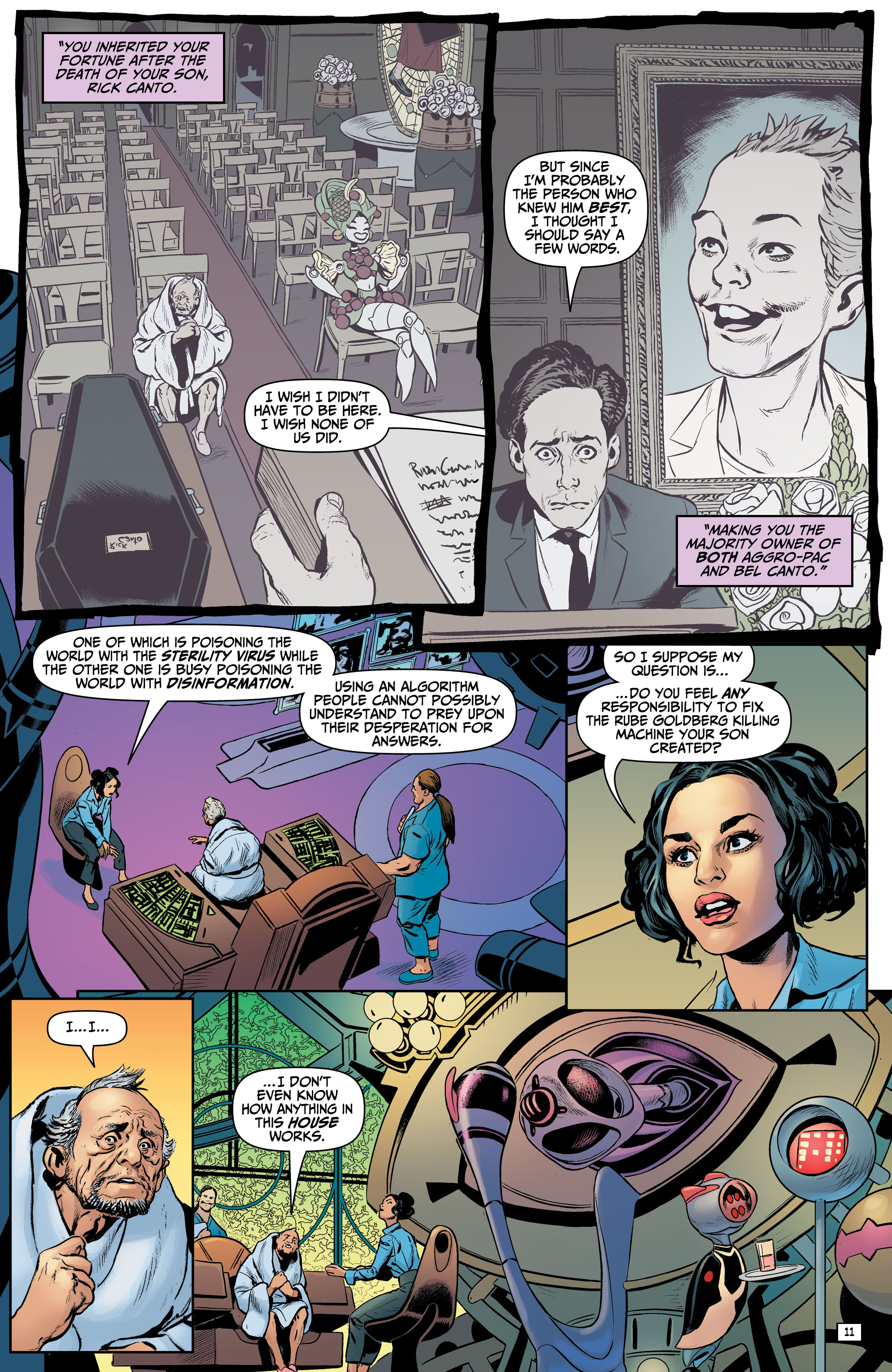 Billionaire Island: Cult of Dogs (2022-) issue 1 - Page 13