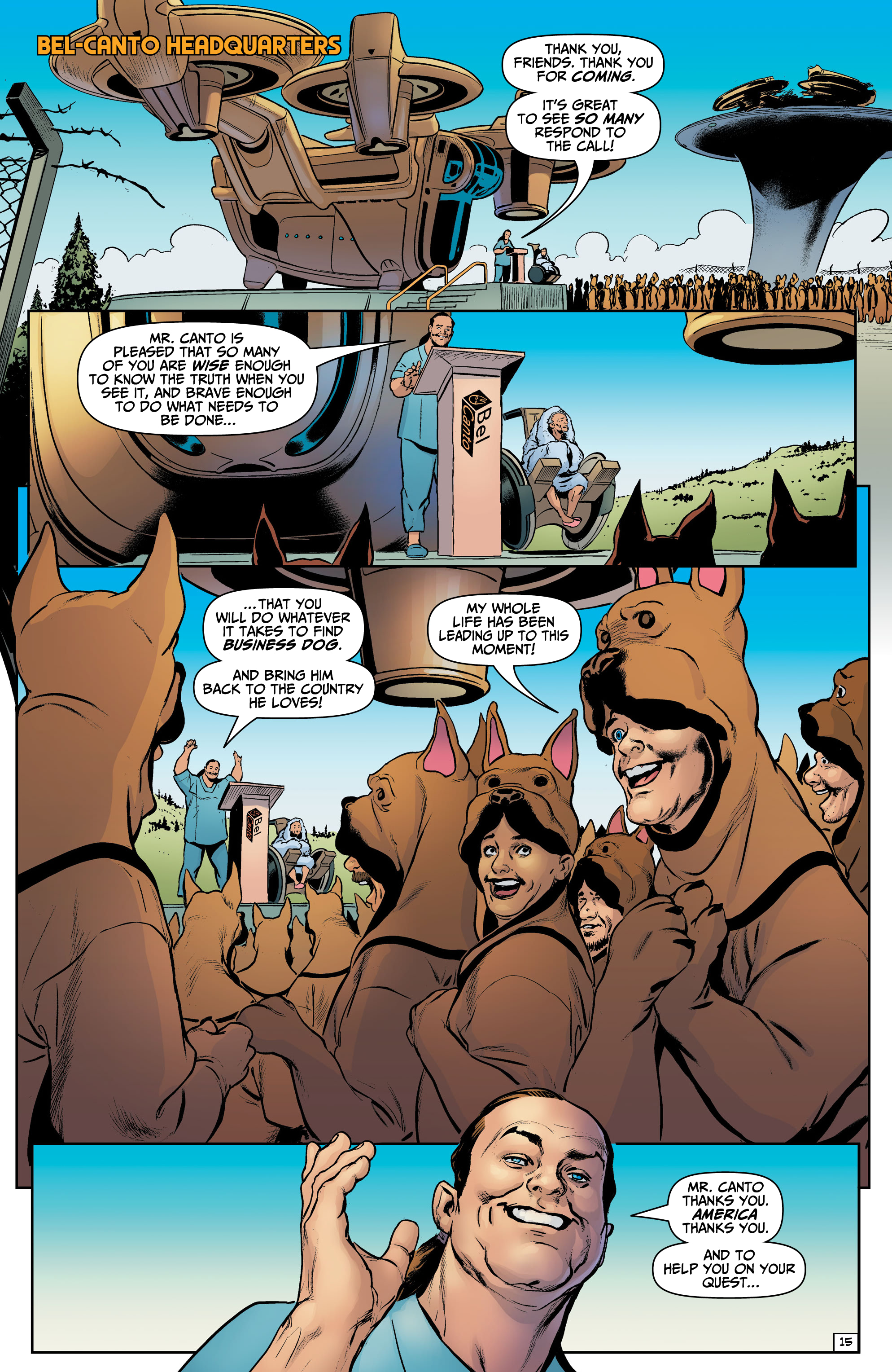 Billionaire Island: Cult of Dogs (2022-) issue 4 - Page 17