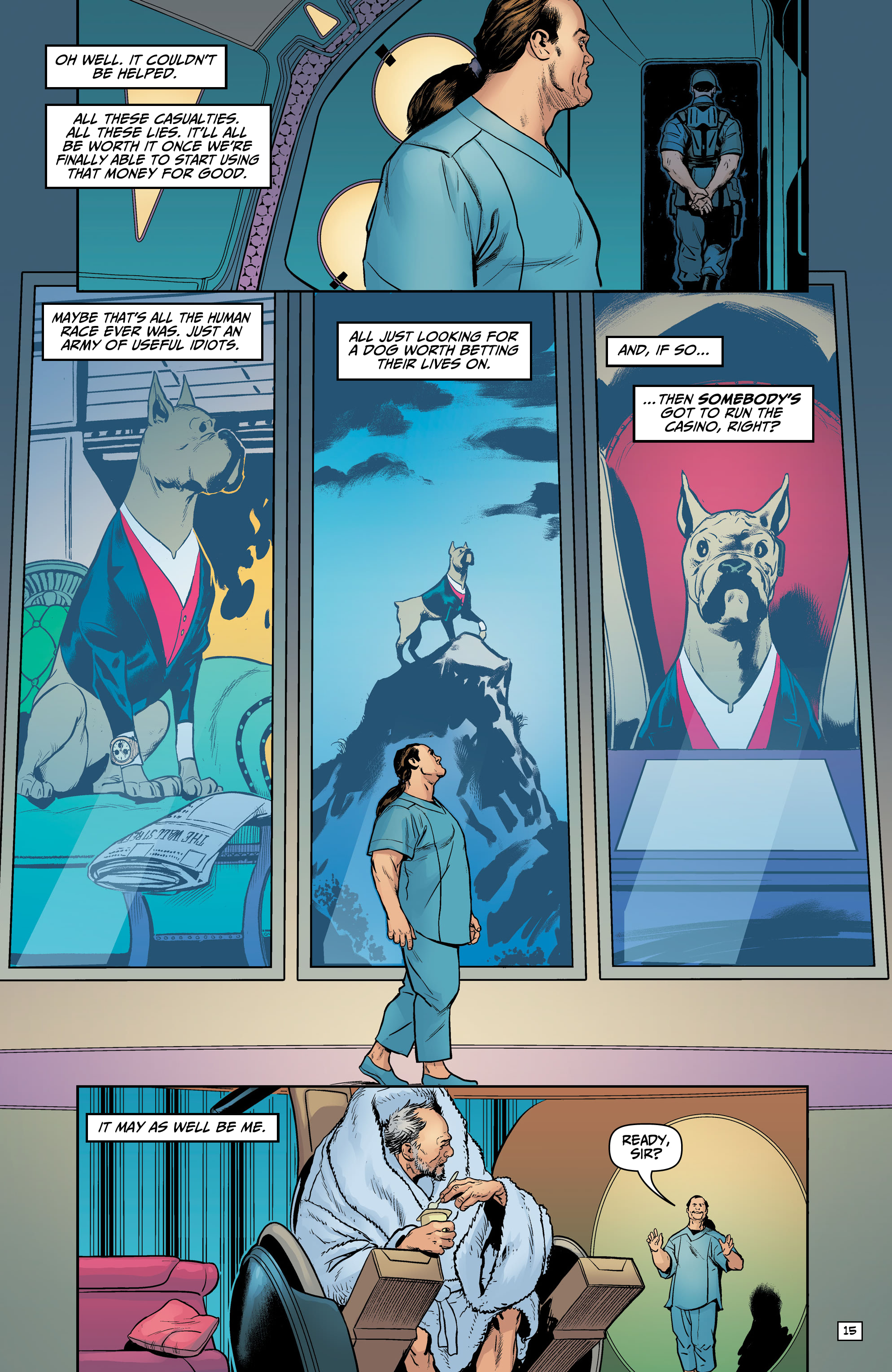 Billionaire Island: Cult of Dogs (2022-) issue 5 - Page 17