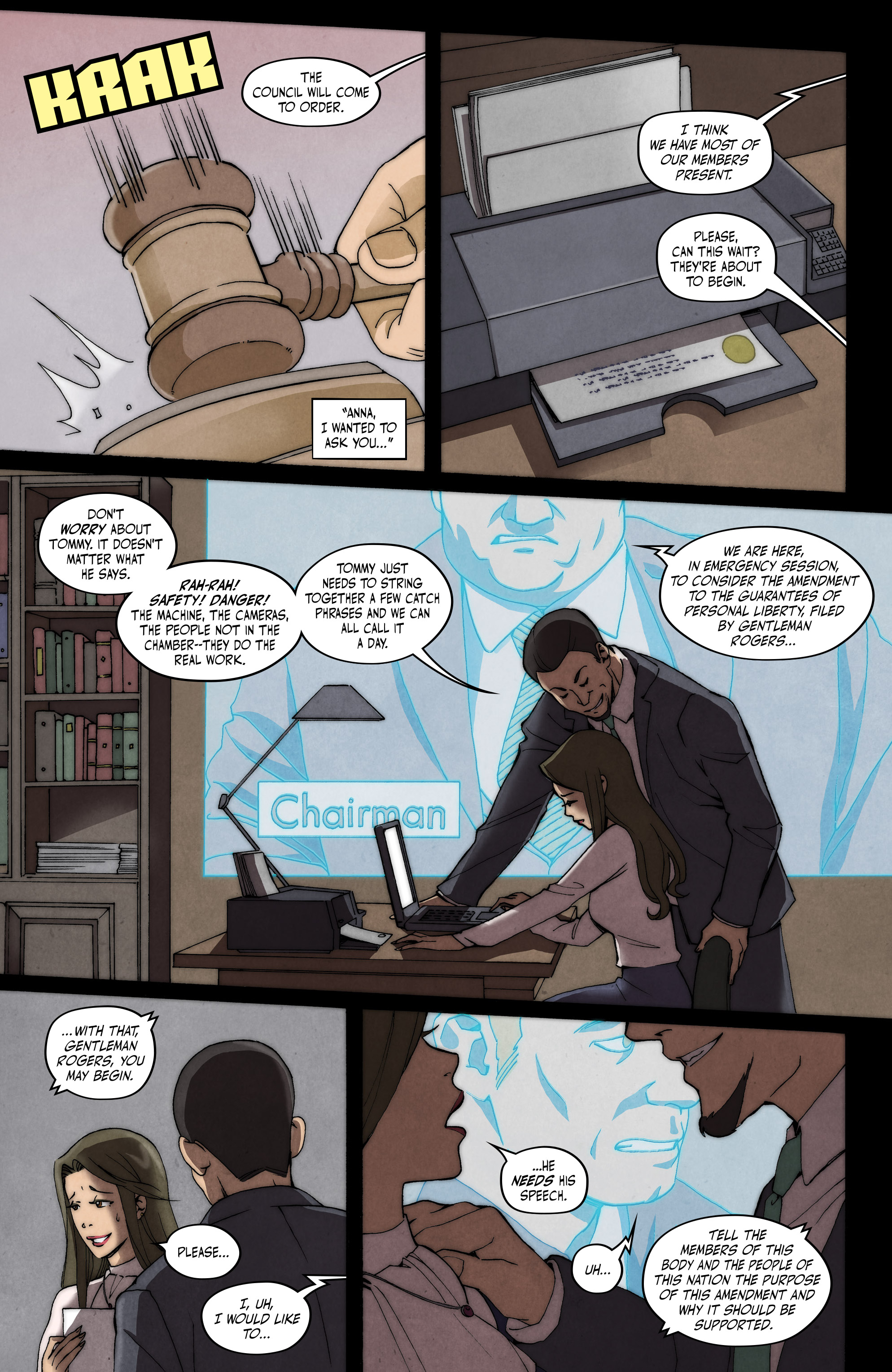 <{ $series->title }} issue 1 - Page 16