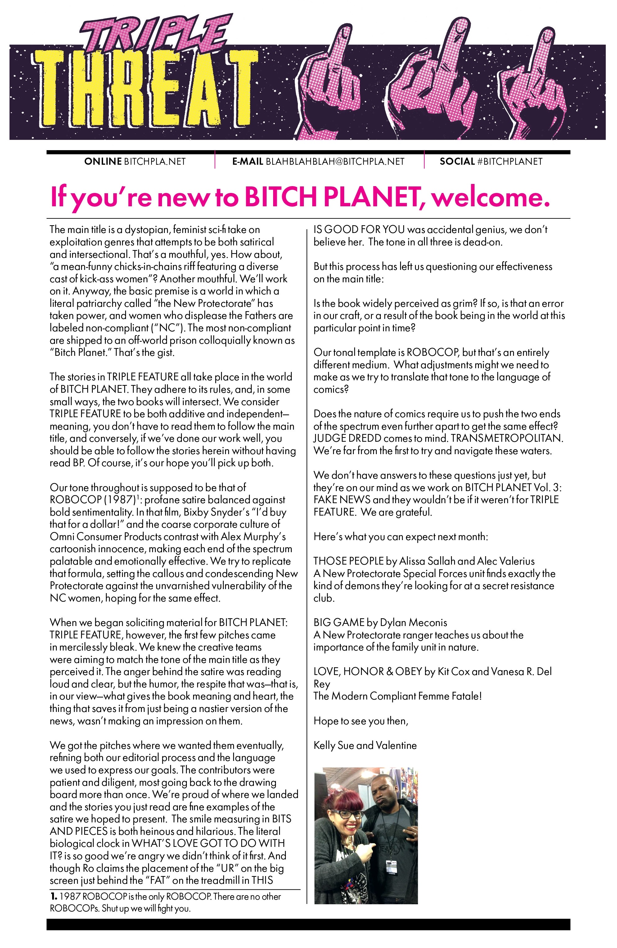 Bitch Planet: Triple Feature (2017) issue 2 - Page 27