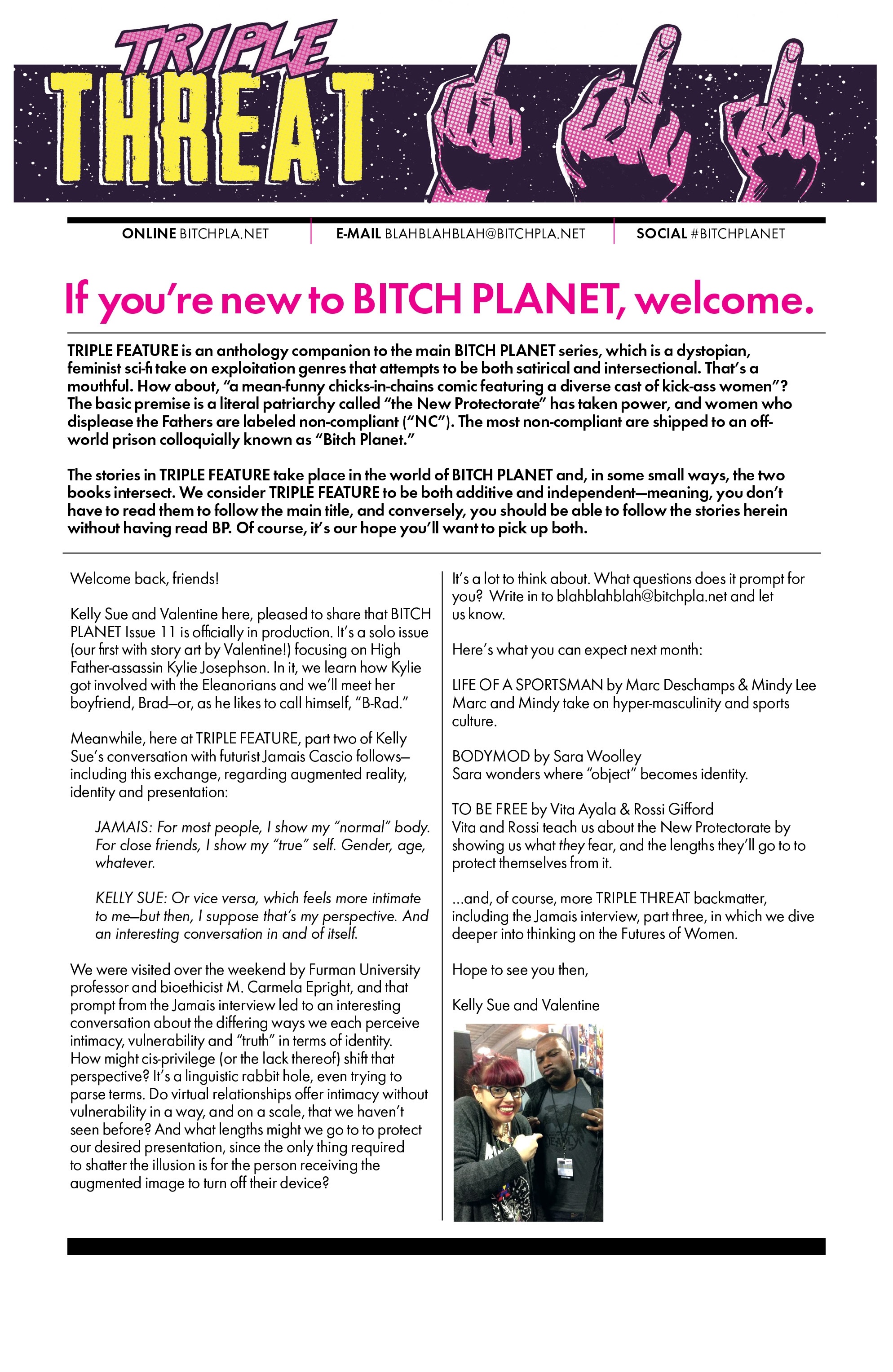 Bitch Planet: Triple Feature (2017) issue 3 - Page 27