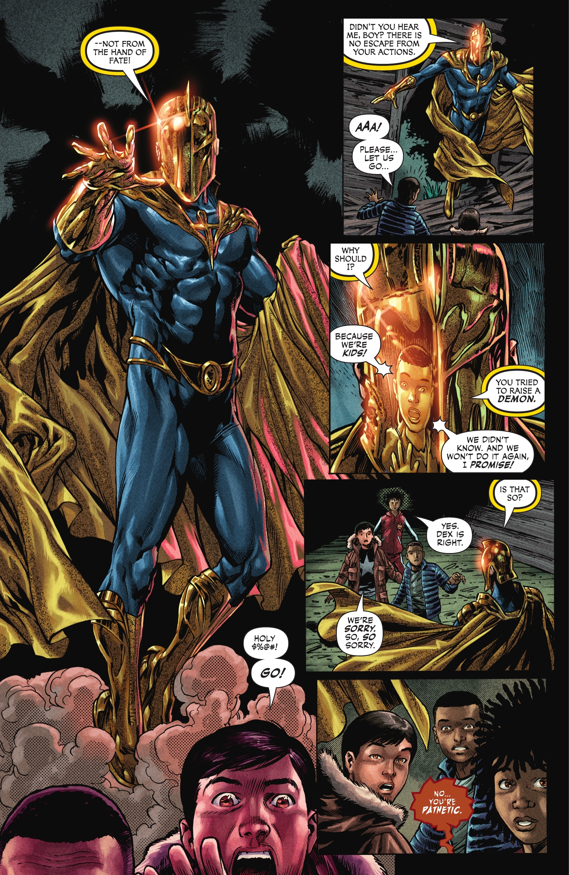 Black Adam: The Justice Society Files - Doctor Fate (2022) issue 1 - Page 11