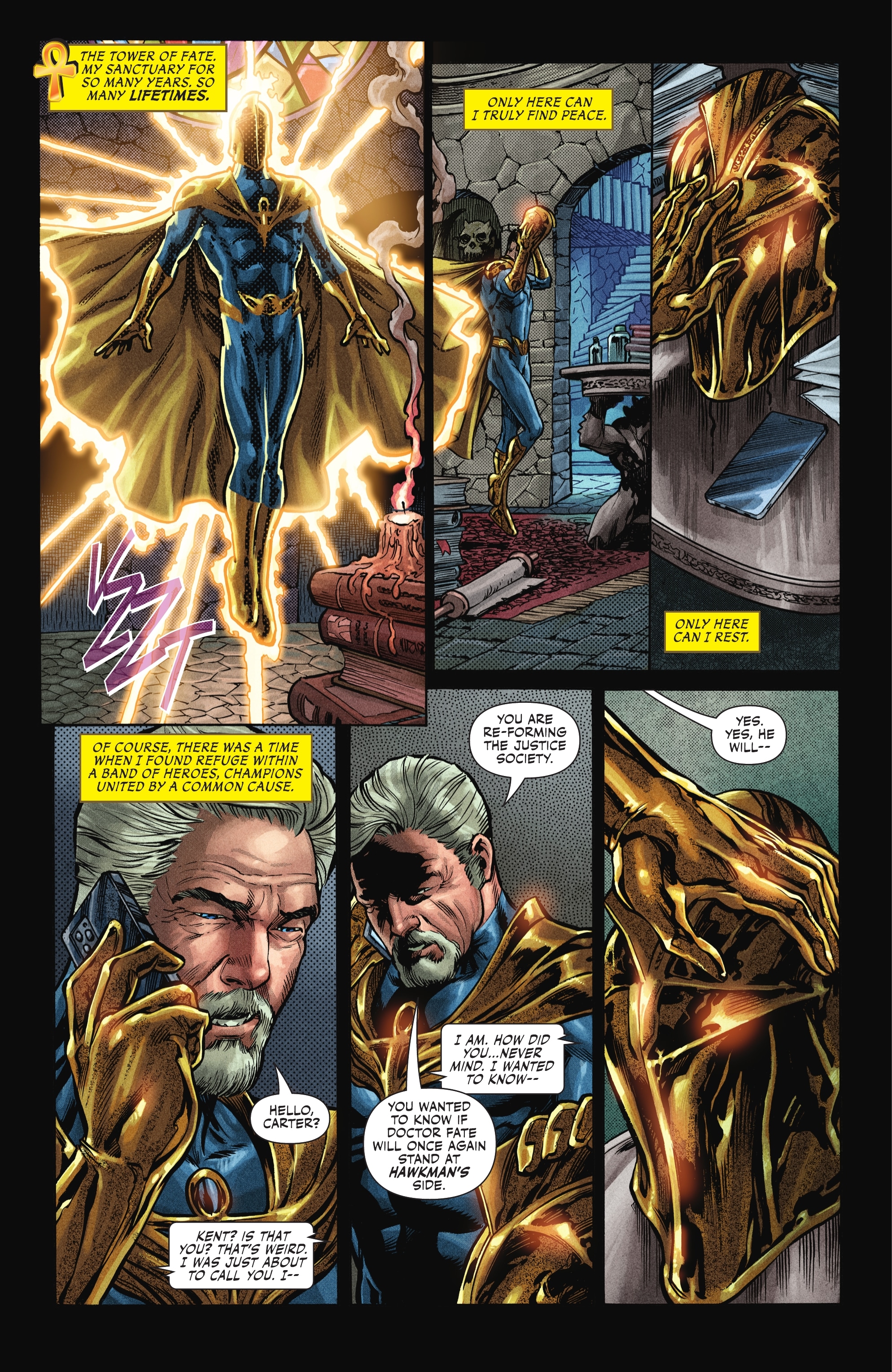 Black Adam: The Justice Society Files - Doctor Fate (2022) issue 1 - Page 29