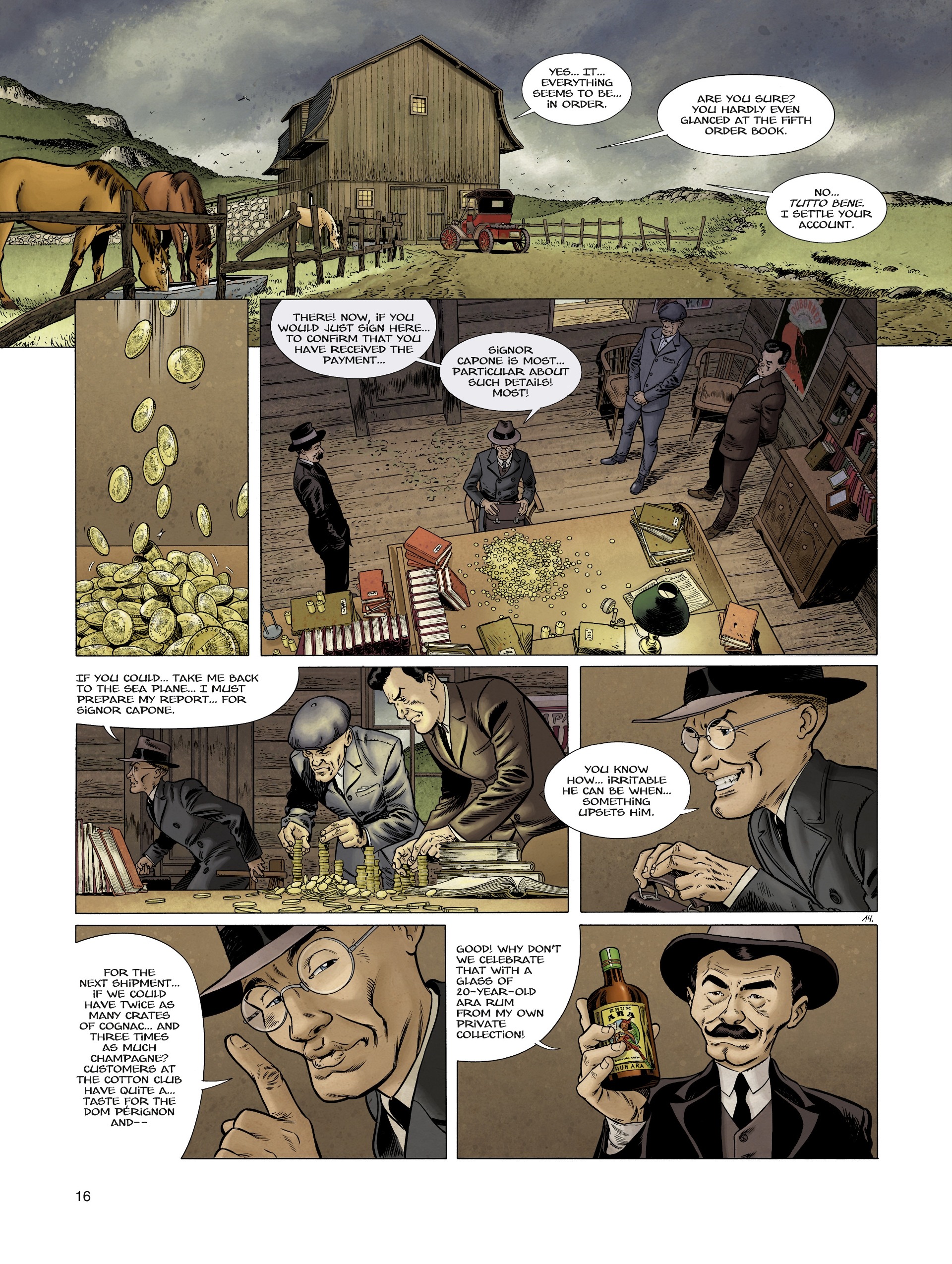 <{ $series->title }} issue 1 - Page 18