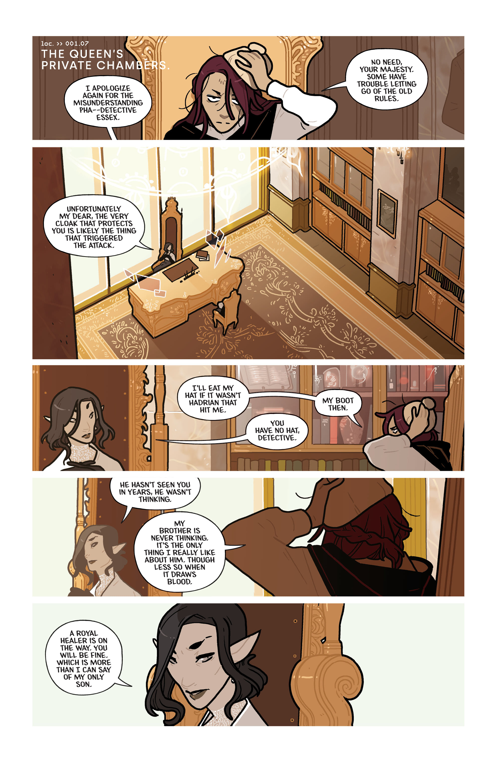 Black Cloak (2023-) issue 1 - Page 35