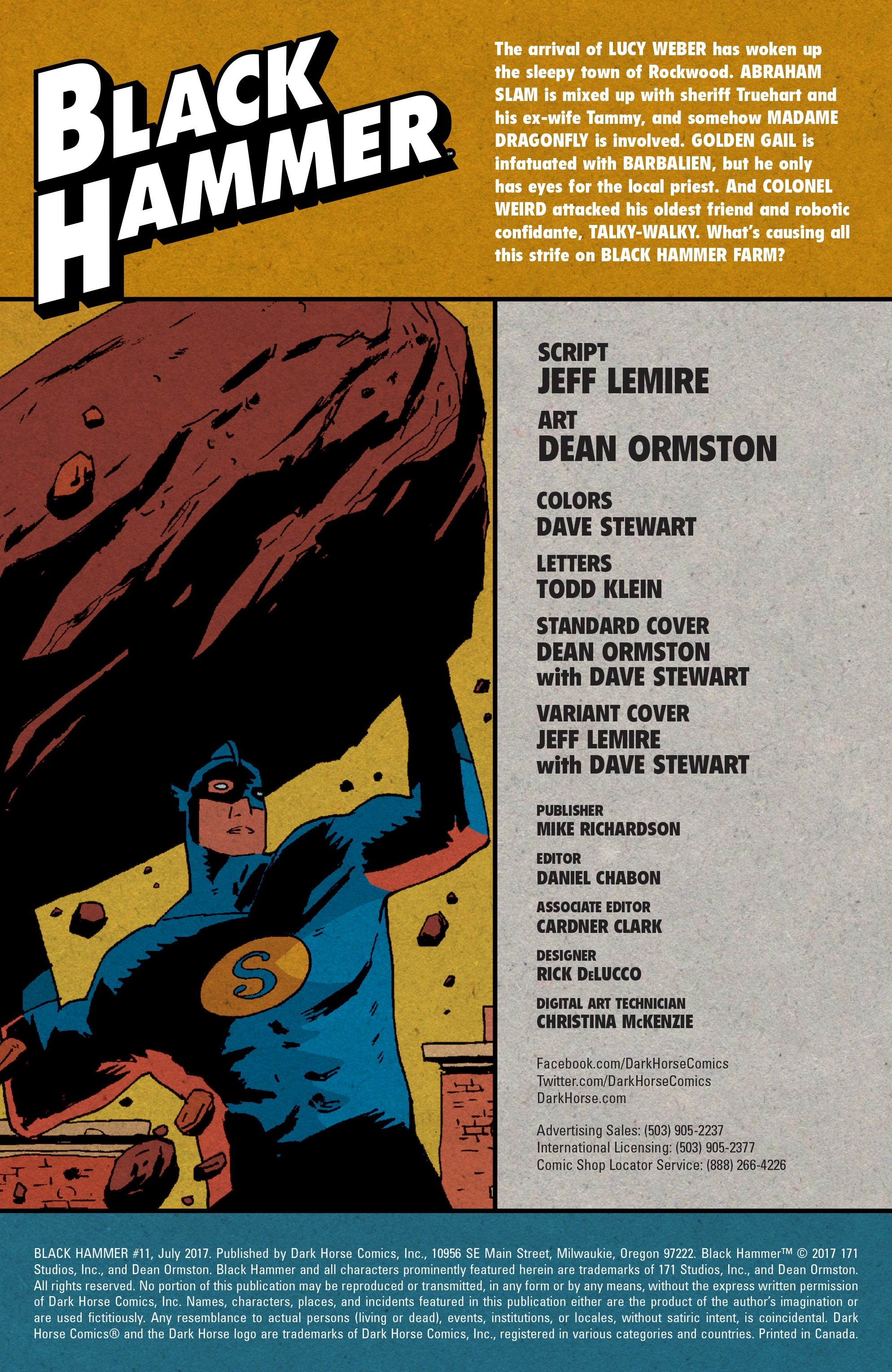 Black Hammer (2016-) issue 11 - Page 3