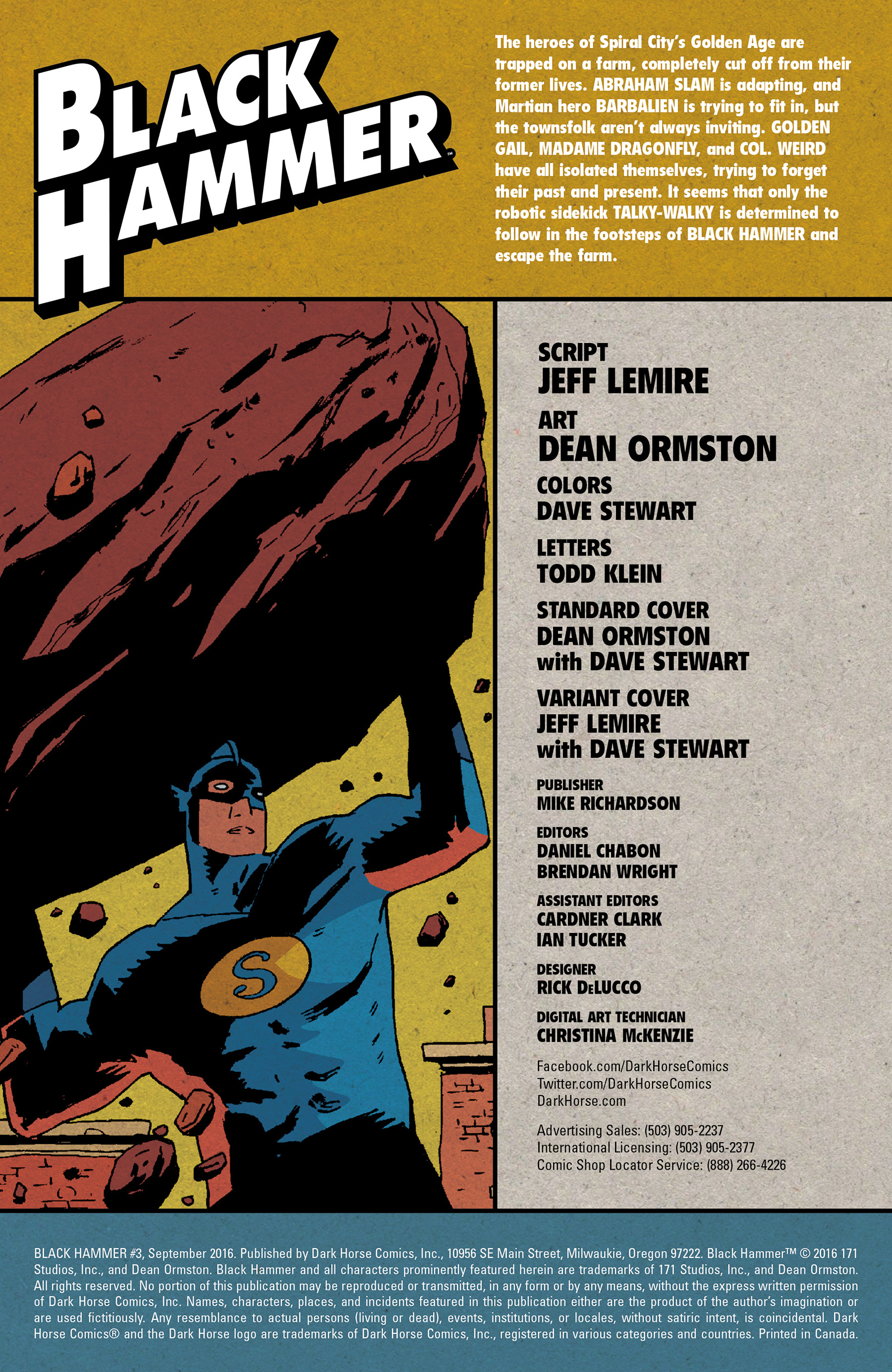 Black Hammer (2016-): Chapter 3 - Page 2