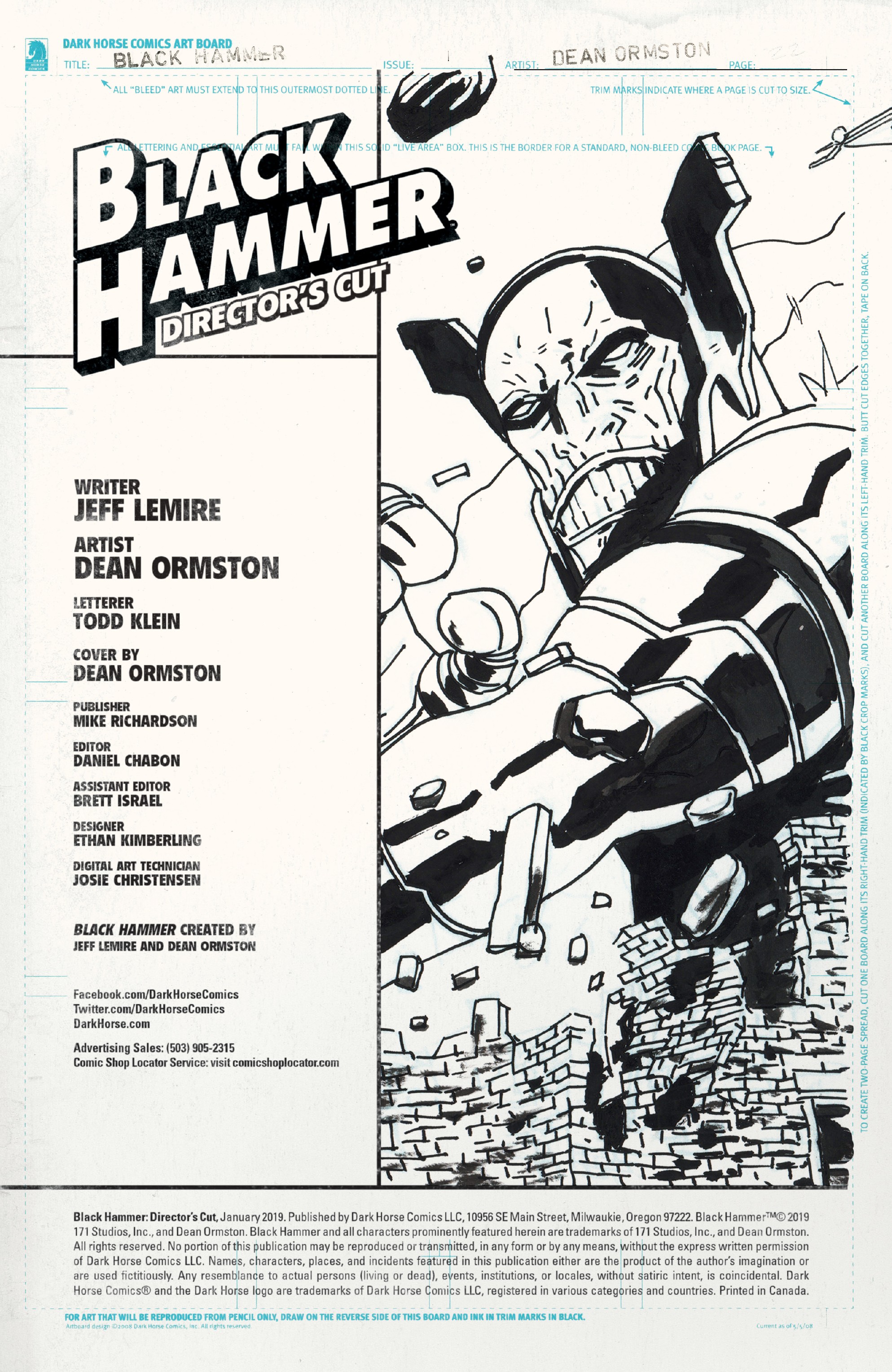 Black Hammer: Director's Cut (2019-): Chapter 1 - Page 2