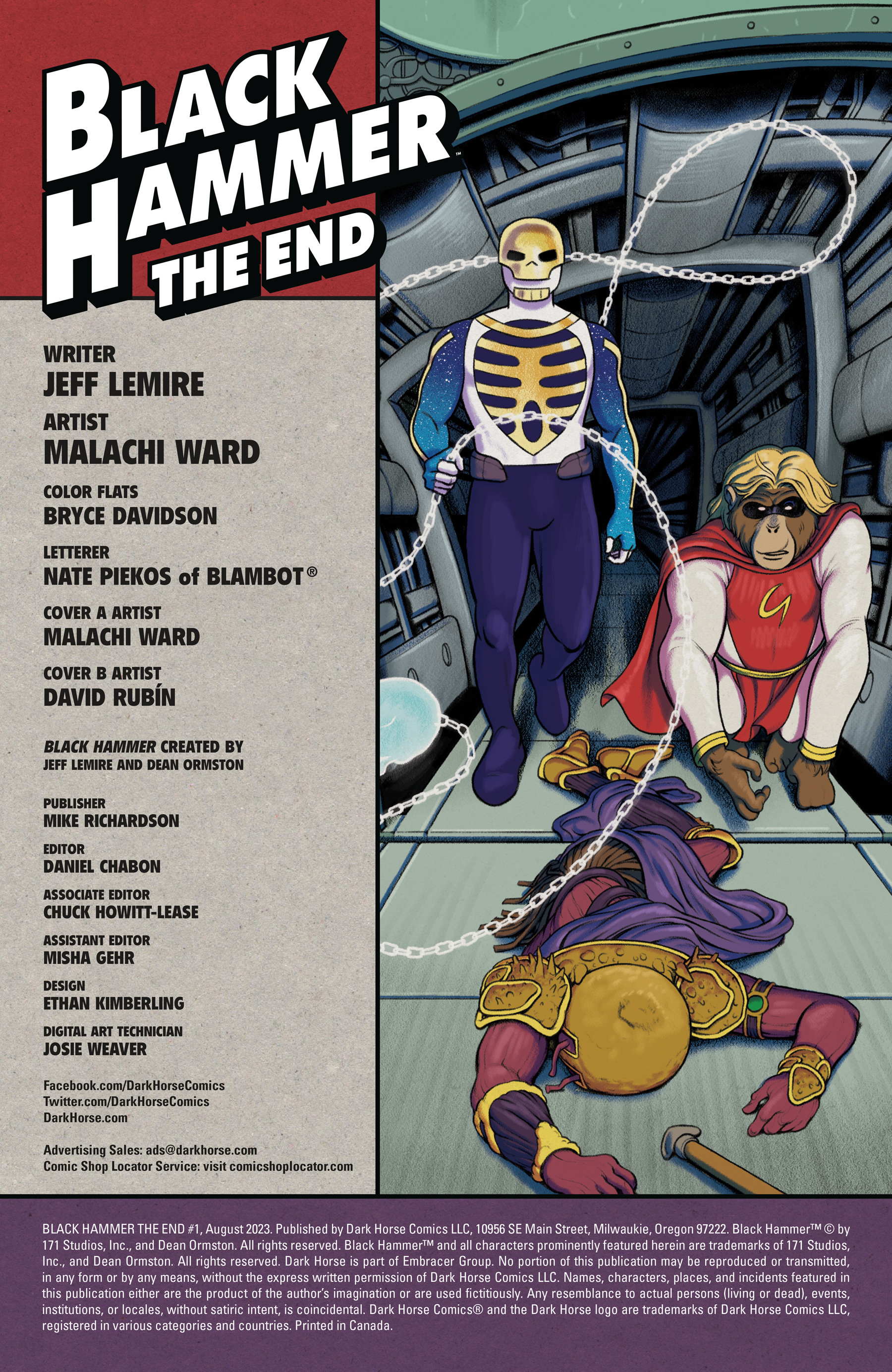 Black Hammer: The End (2023-) issue 1 - Page 2