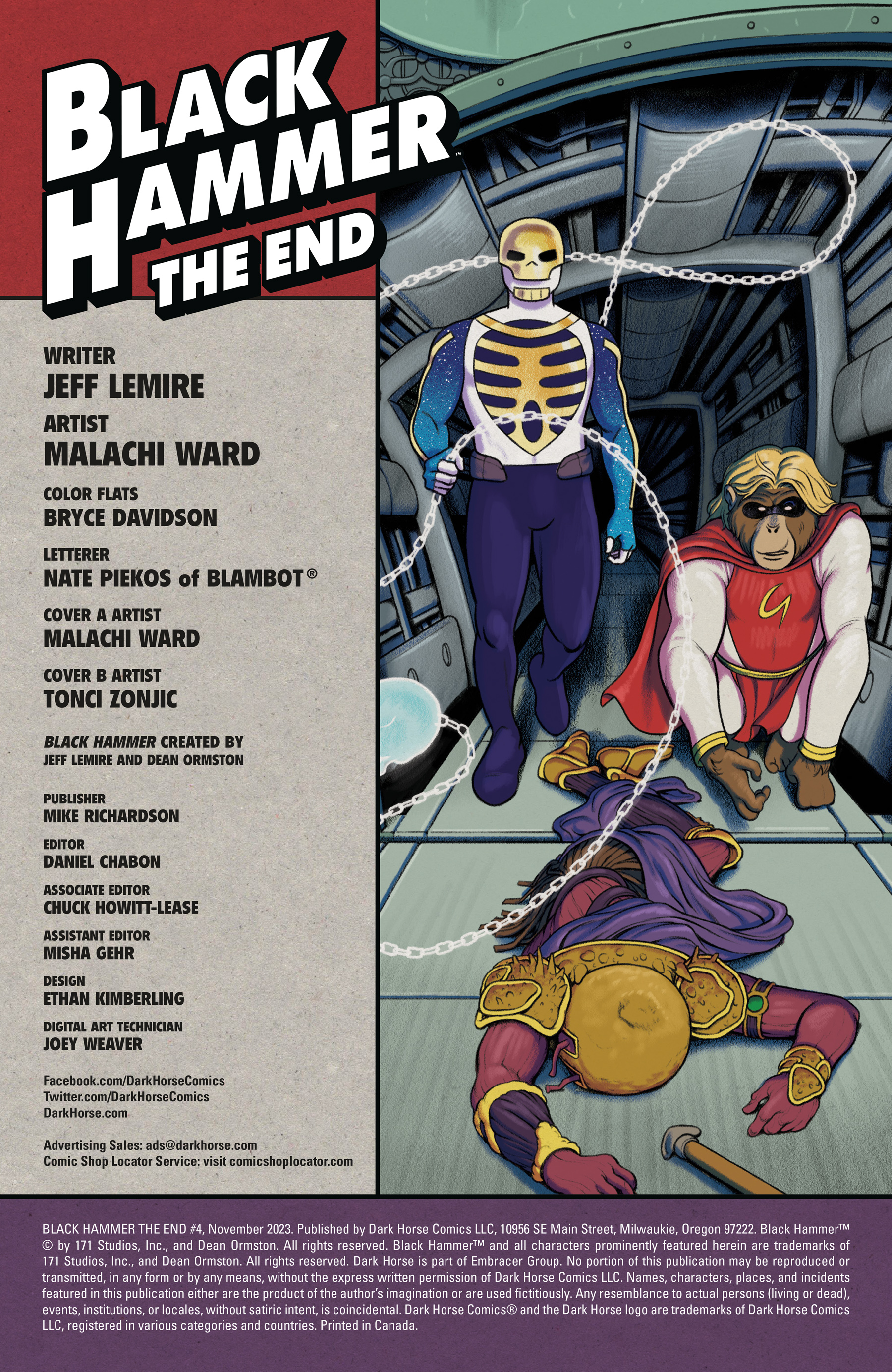 Black Hammer: The End (2023-) issue 4 - Page 2