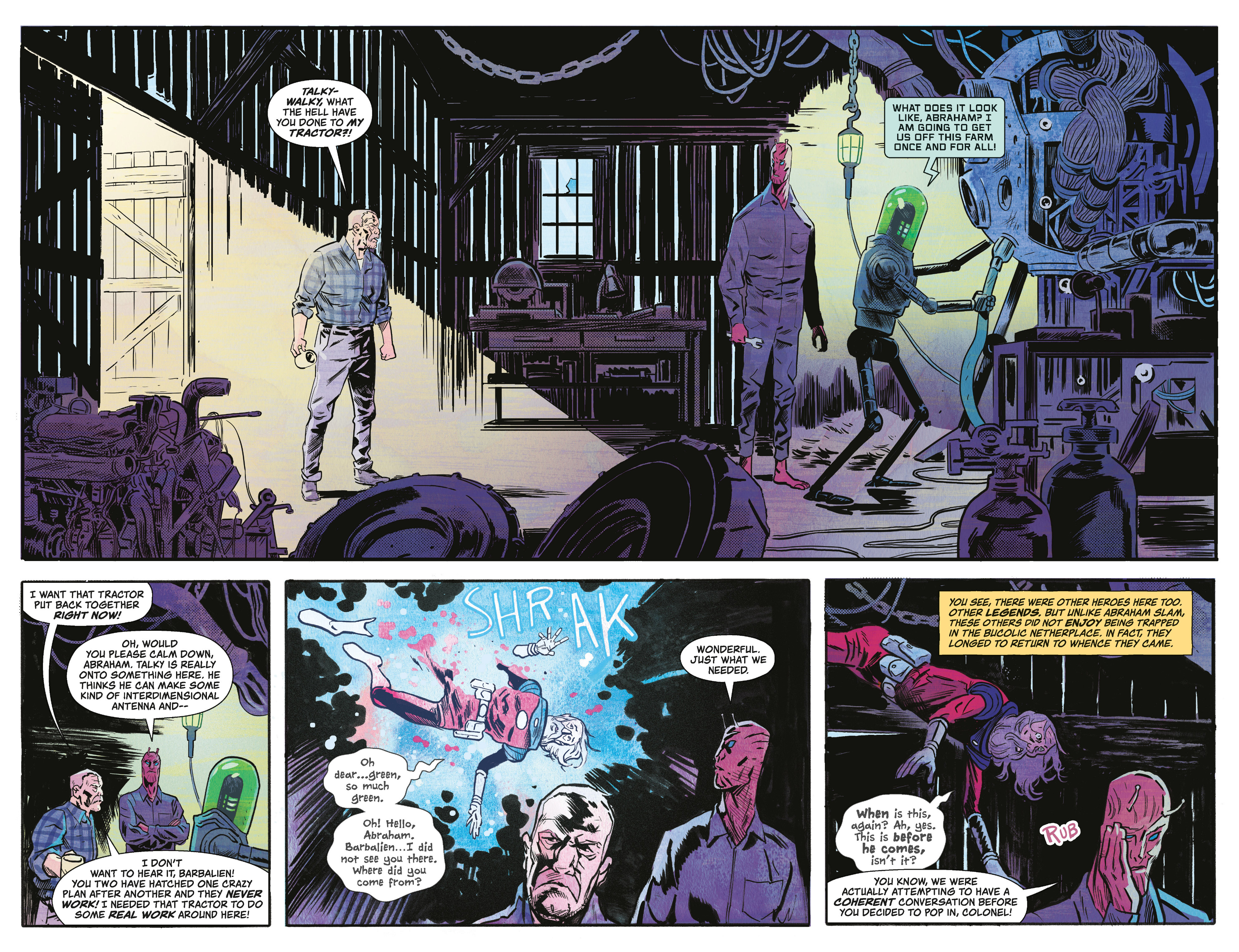 Black Hammer/Justice League: Hammer of Justice! (2019-): Chapter 1 - Page 4