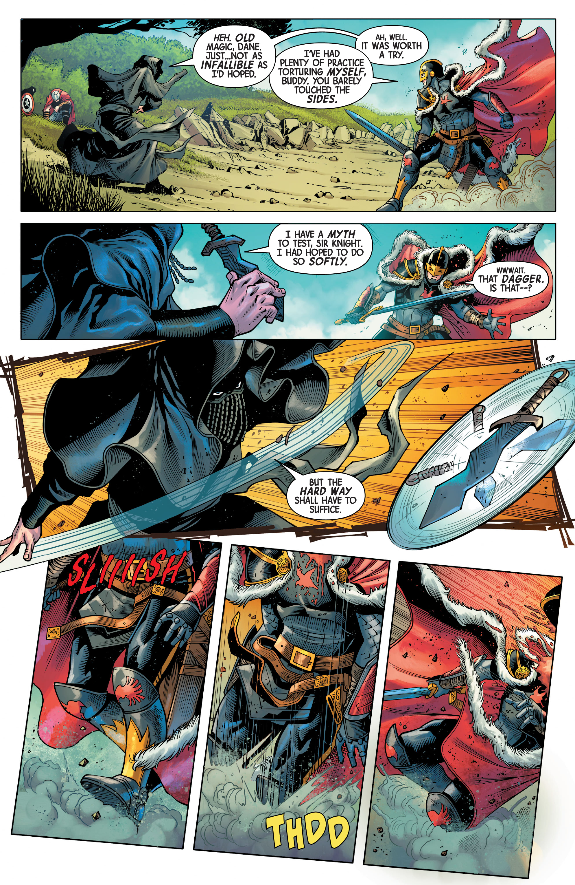 Black Knight: Curse Of The Ebony Blade (2021-) issue 1.1 - Page 15