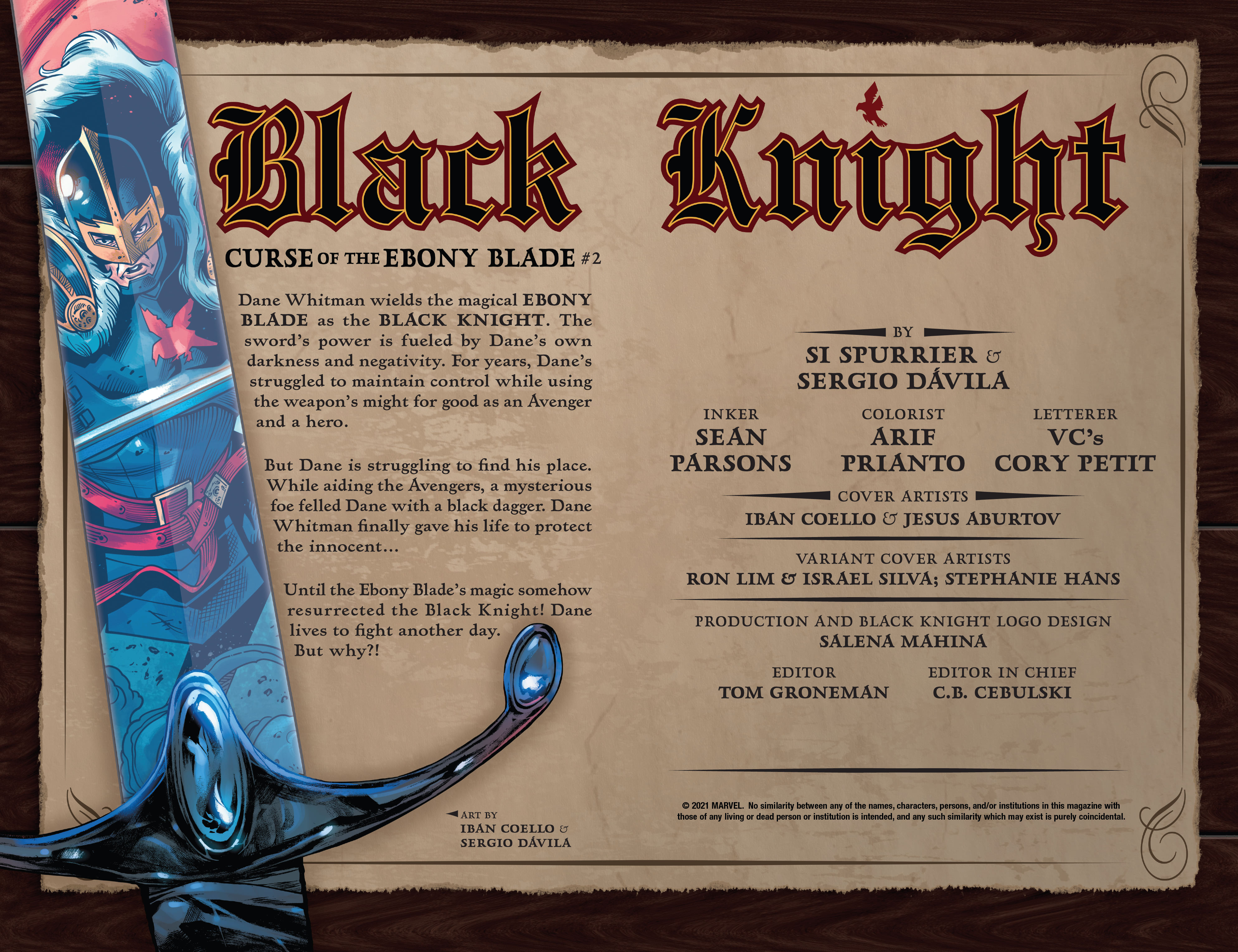 Black Knight: Curse Of The Ebony Blade (2021-): Chapter 2 - Page 3