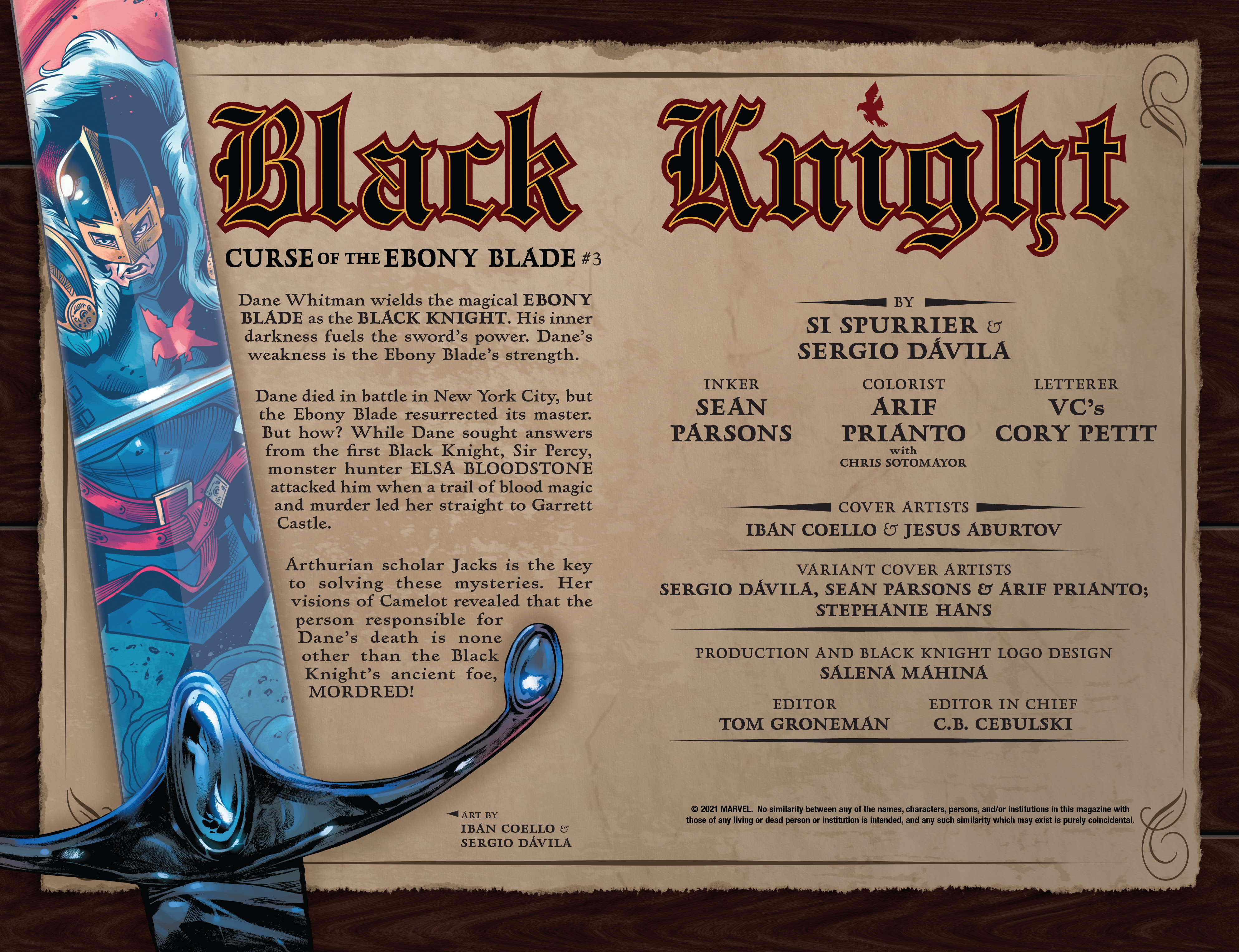 Black Knight: Curse Of The Ebony Blade (2021-): Chapter 3 - Page 4