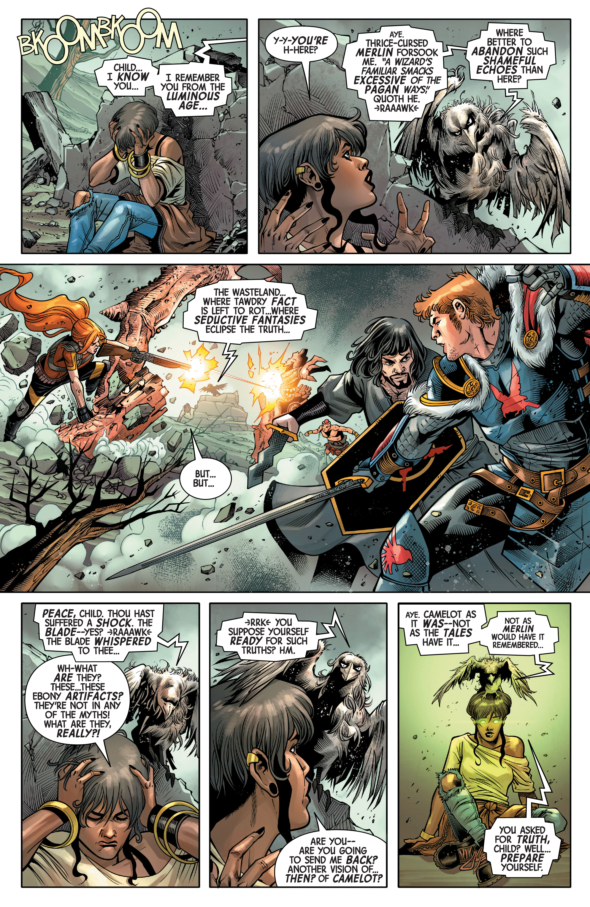 Black Knight: Curse Of The Ebony Blade (2021-) issue 3 - Page 9