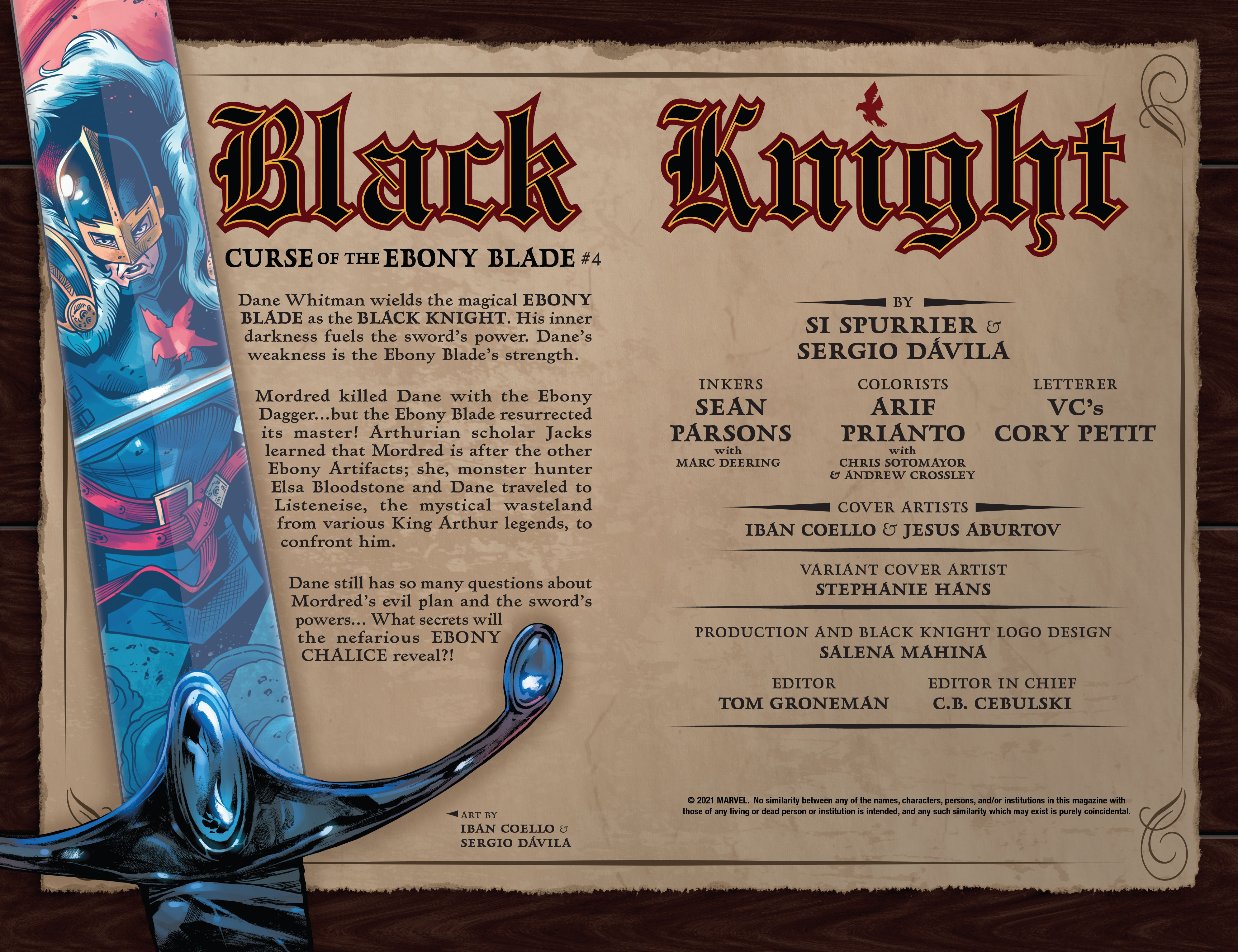 Black Knight: Curse Of The Ebony Blade (2021-) issue 4 - Page 6