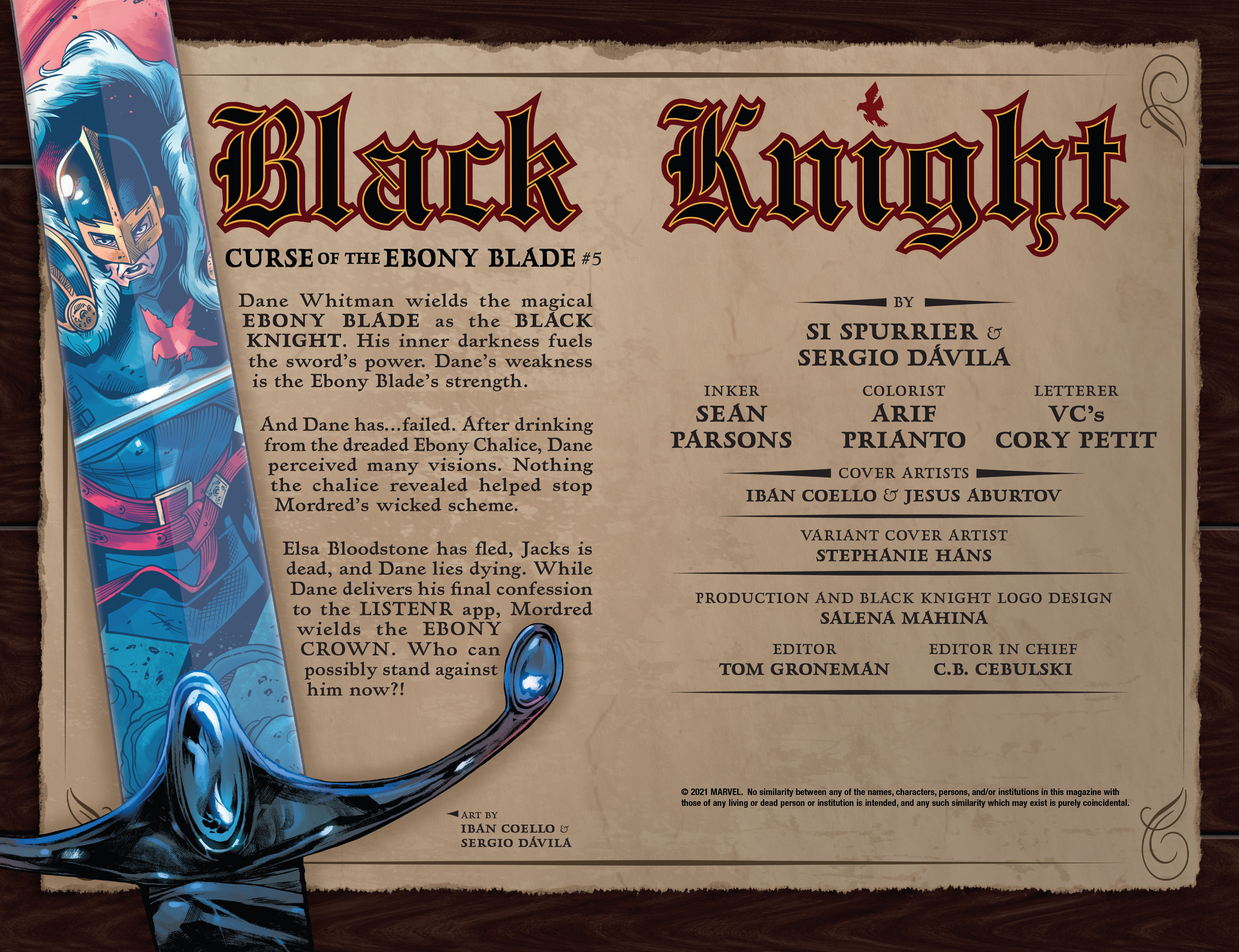 Black Knight: Curse Of The Ebony Blade (2021-): Chapter 5 - Page 2