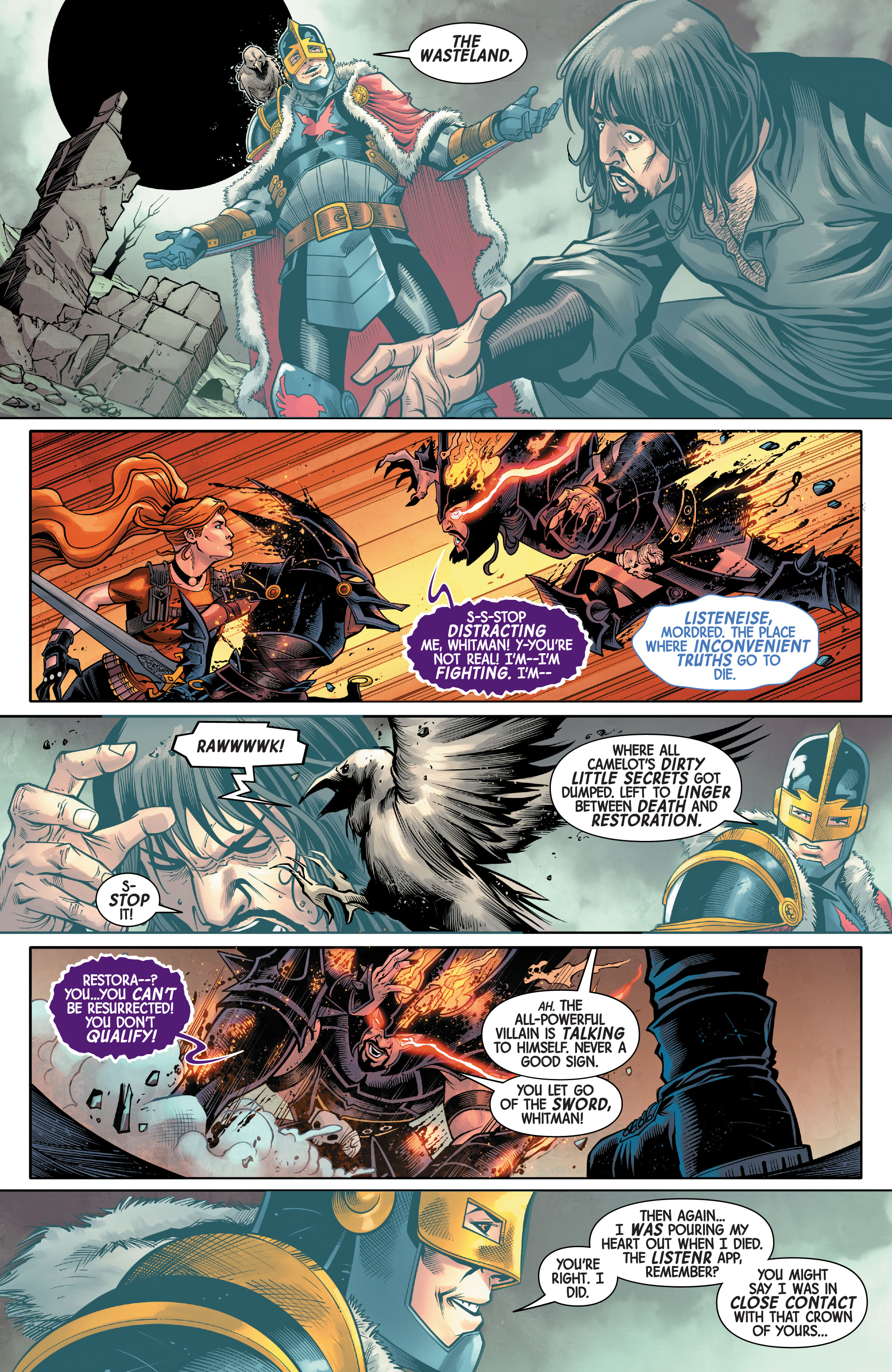 Black Knight: Curse Of The Ebony Blade (2021-) issue 5 - Page 16