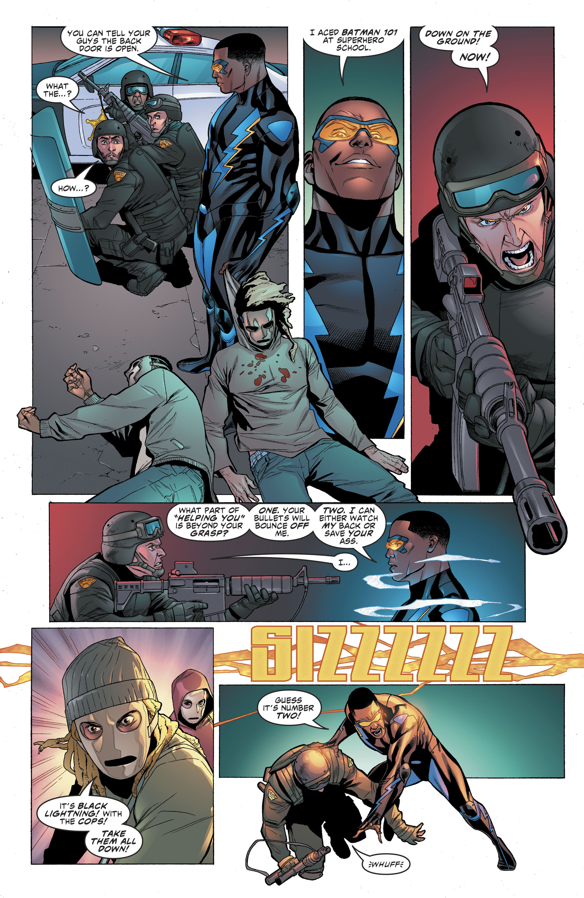 Black Lightning: Cold Dead Hands (2017-) issue 1 - Page 20