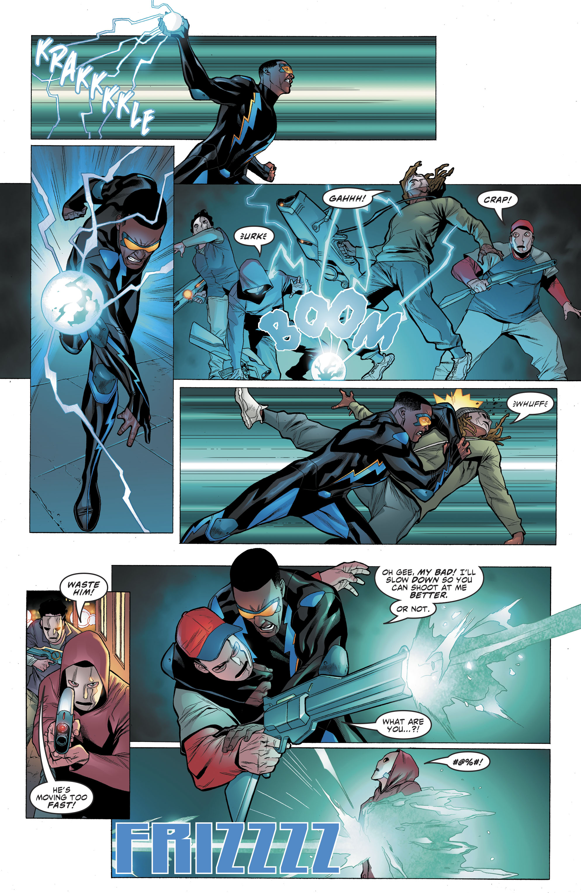 Black Lightning: Cold Dead Hands (2017-) issue 1 - Page 21