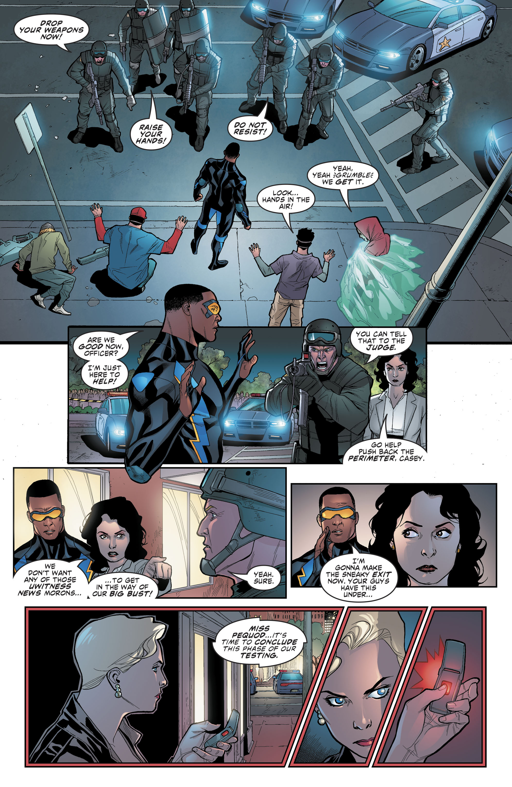 Black Lightning: Cold Dead Hands (2017-) issue 1 - Page 22