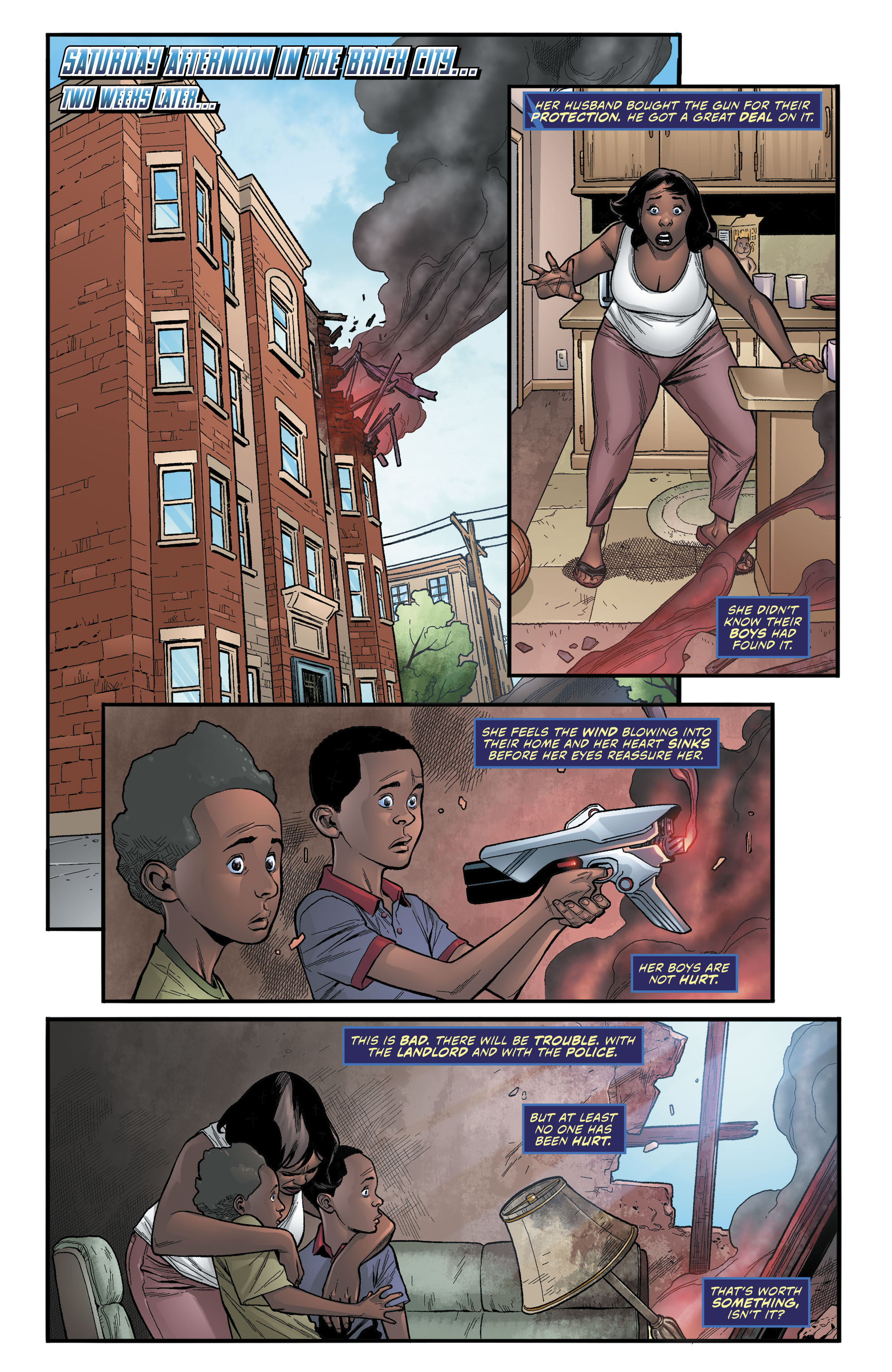 Black Lightning: Cold Dead Hands (2017-) issue 2 - Page 22