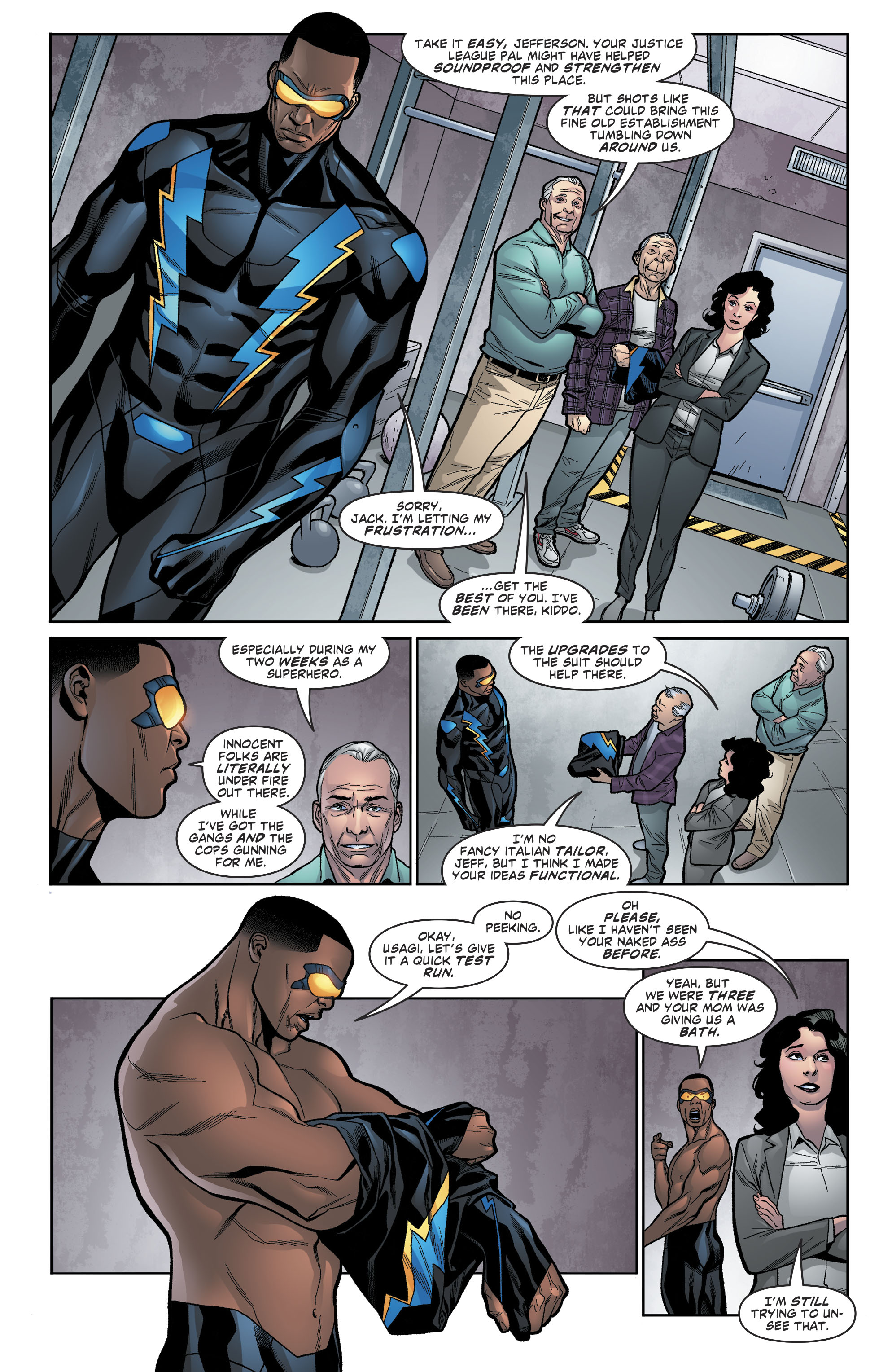 Black Lightning: Cold Dead Hands (2017-) issue 3 - Page 14