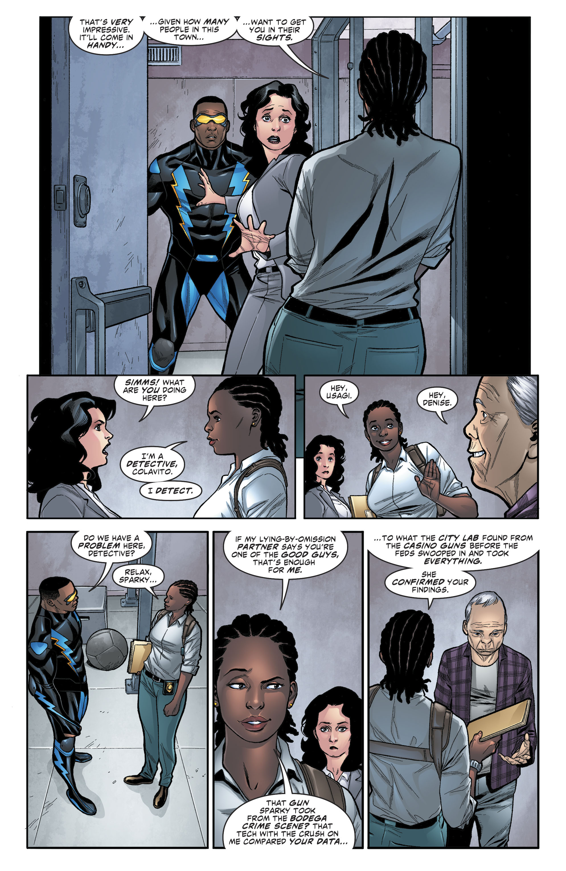 Black Lightning: Cold Dead Hands (2017-) issue 3 - Page 16